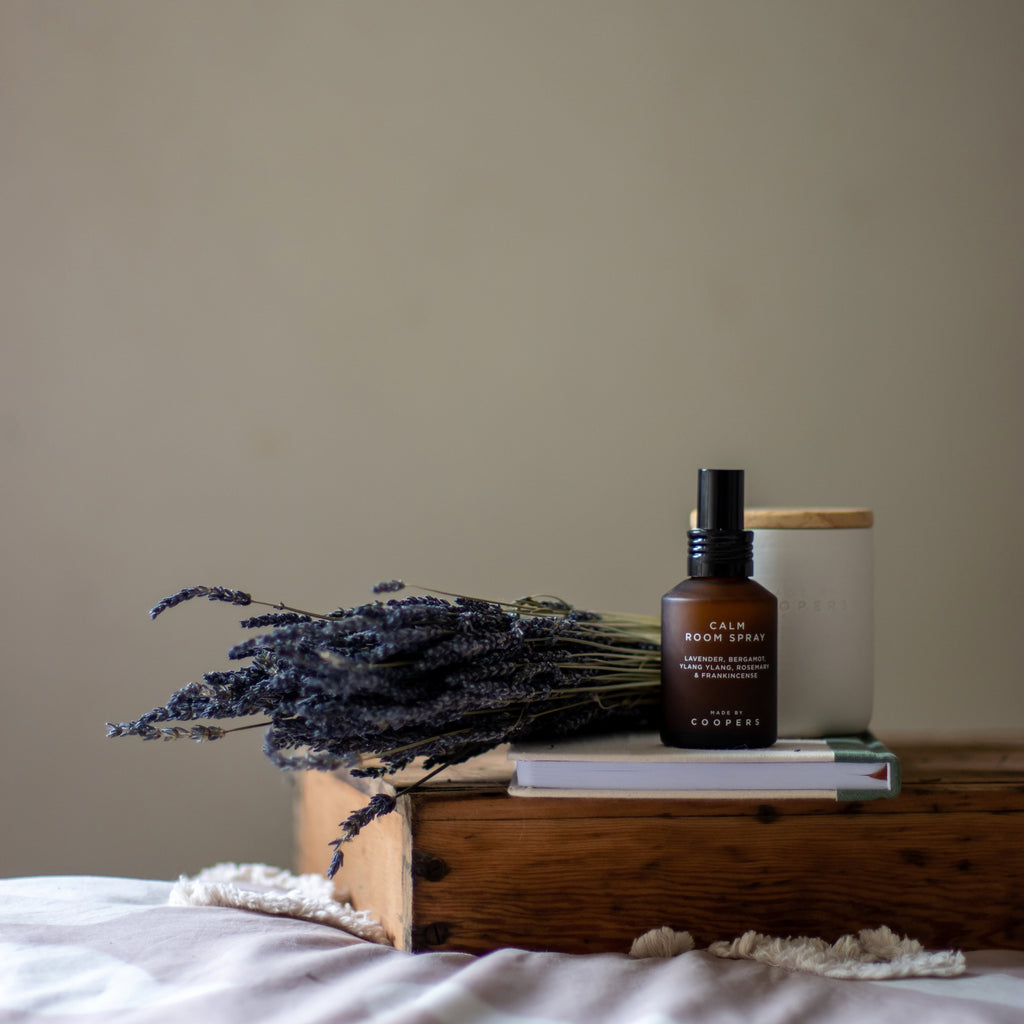 Calm Collection Natural Candle and Room Spray Set