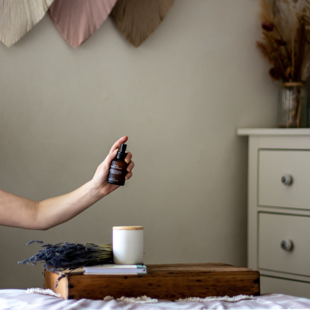 Calm Collection Natural Candle and Room Spray Set