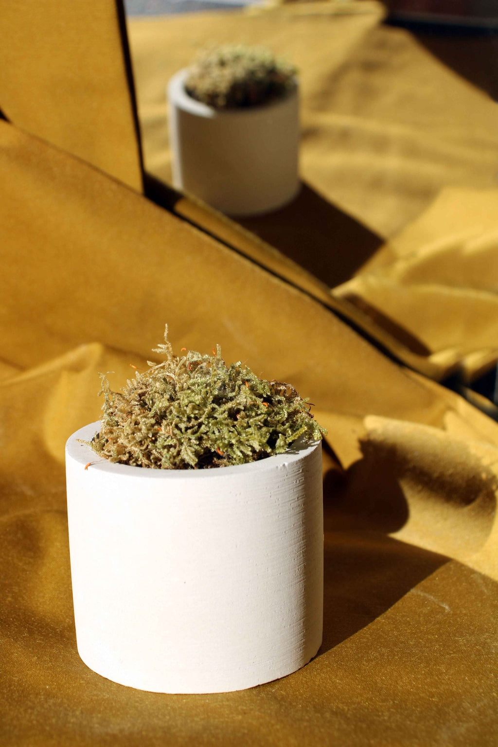 Concrete Cylinder Tealight Holder