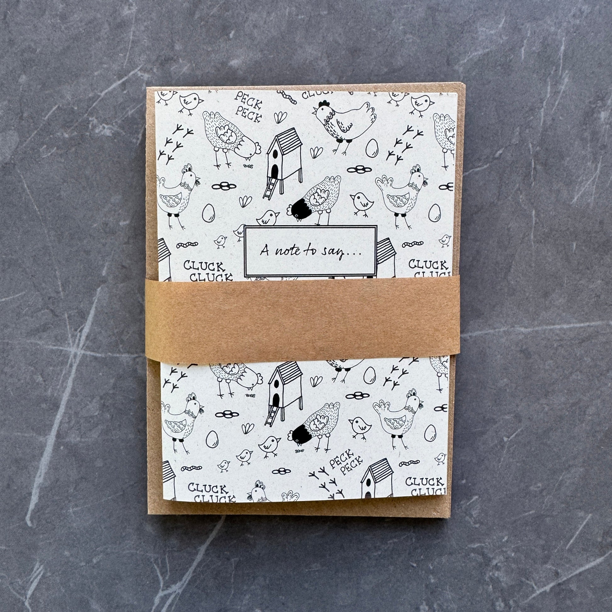 Chicken Notecards Pack of 8