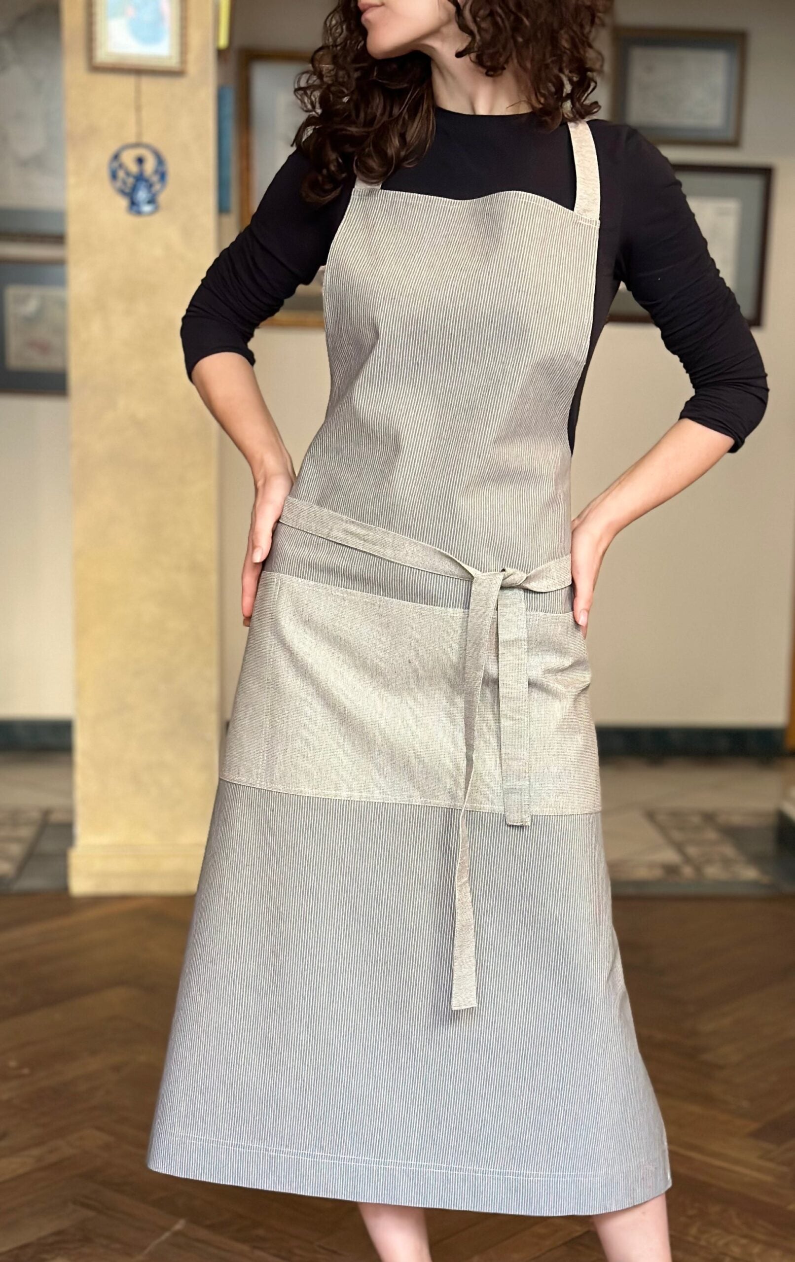 Scandinavian-Style Nord Apron – Sustainable & Functional by Hortensias Home at www.brixbailey.com