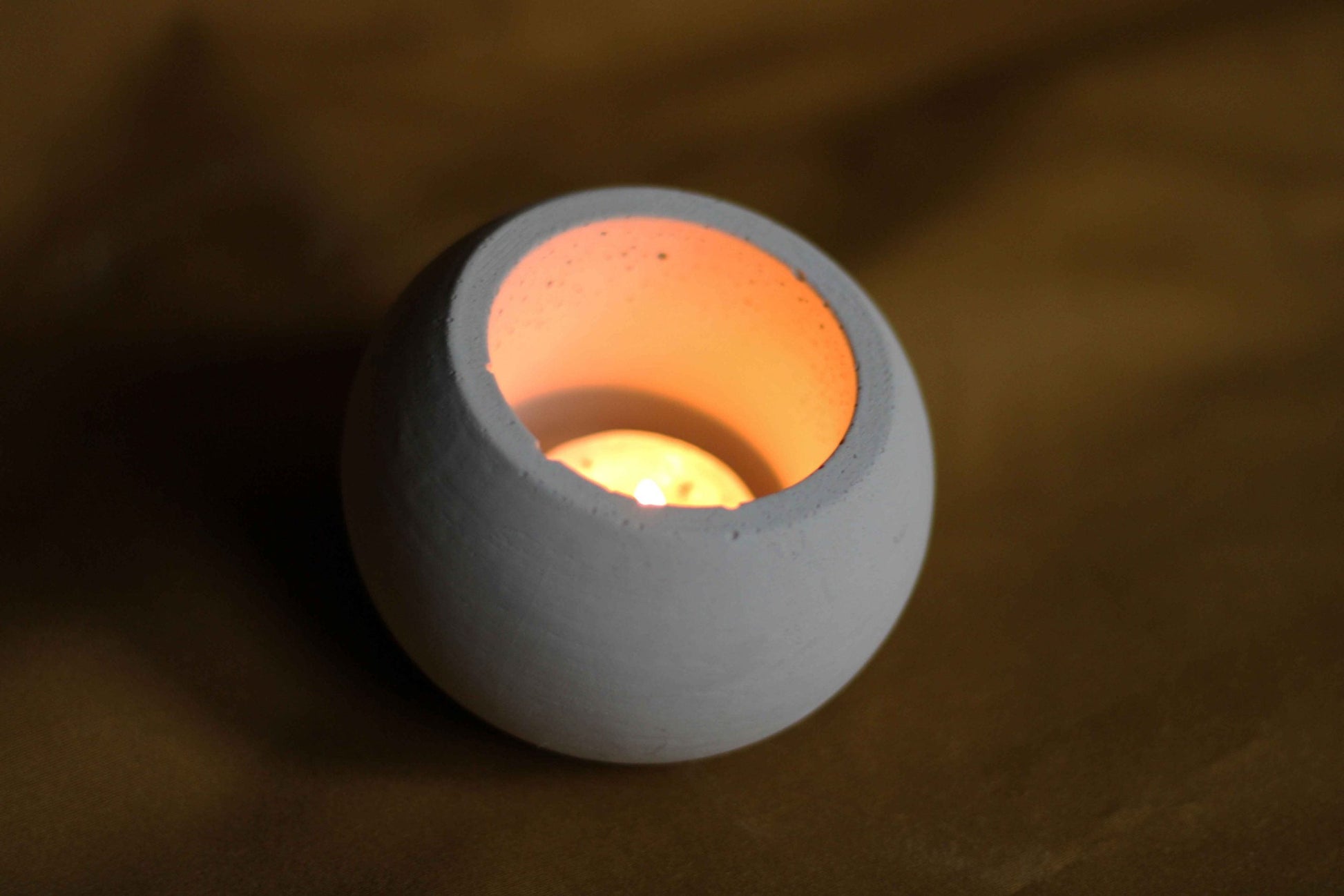 Handmade Concrete Round Planter Pot