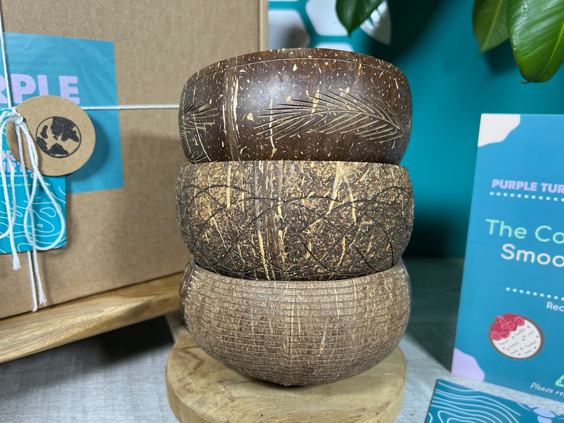 Coconut Bowl Vegan Gift Set