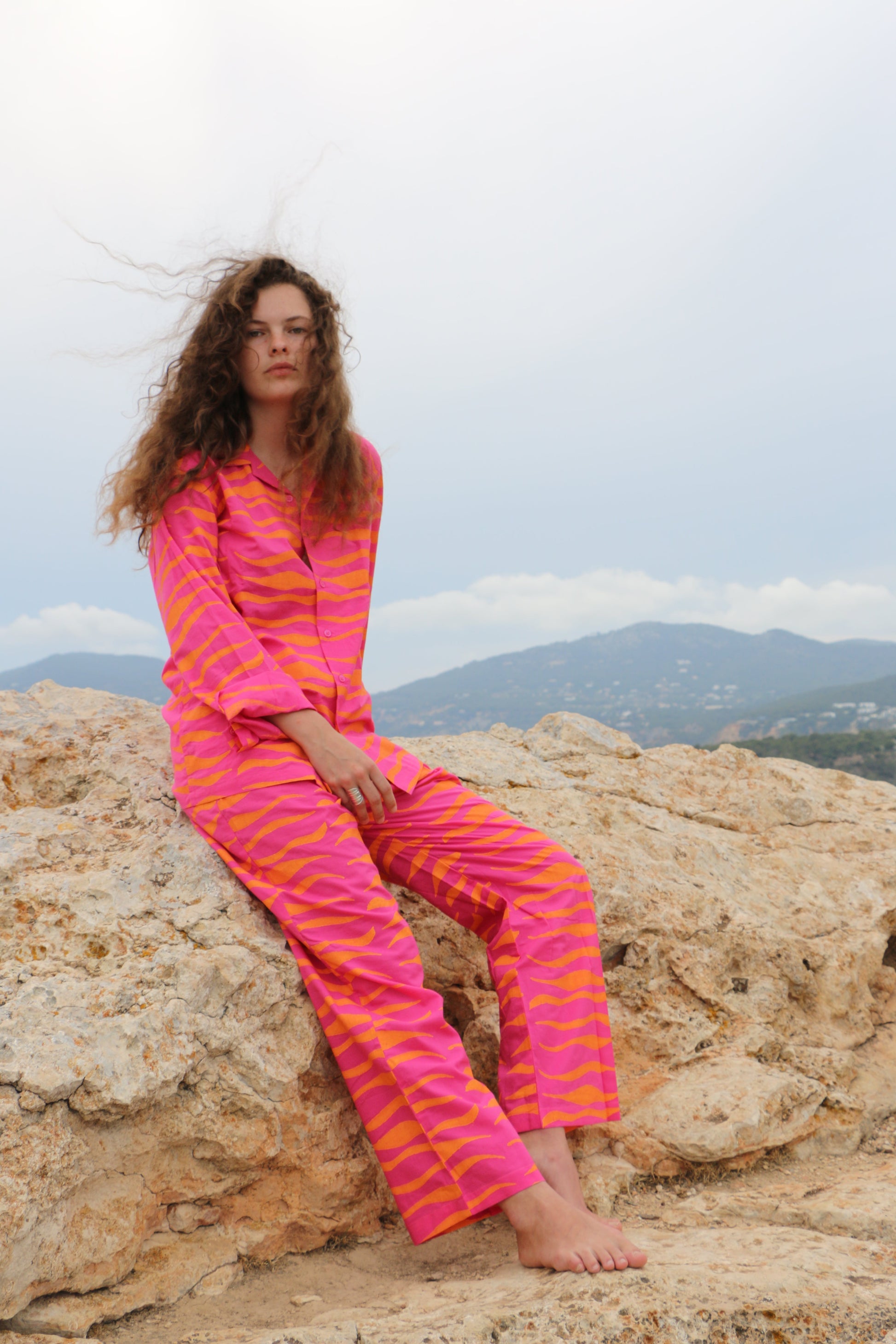 Organic Pink Can Cooler