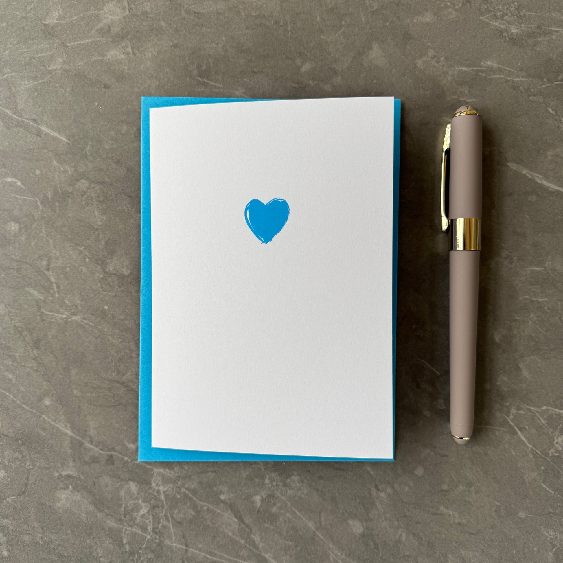 Multicolour Love Heart Cards