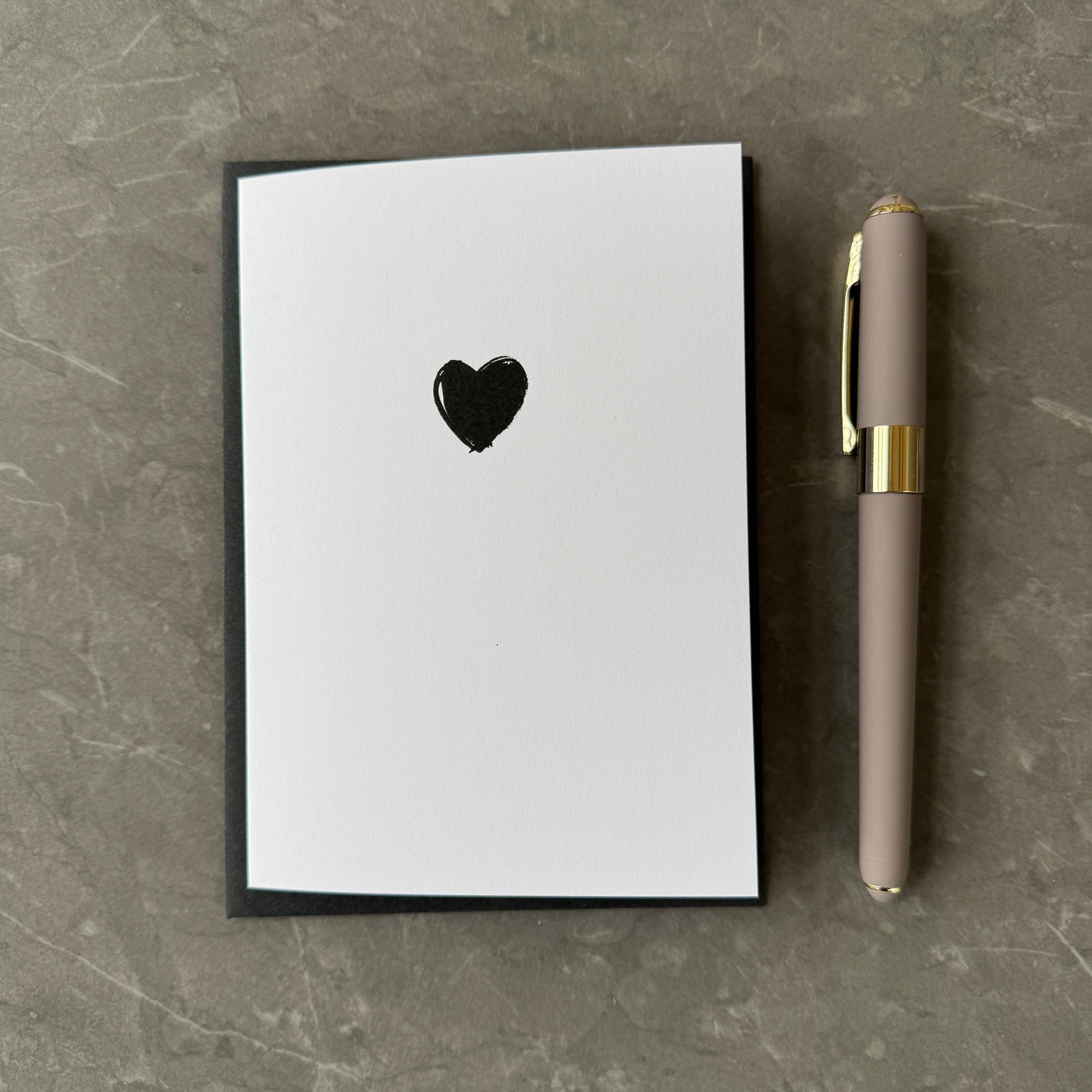 Multicolour Love Heart Cards