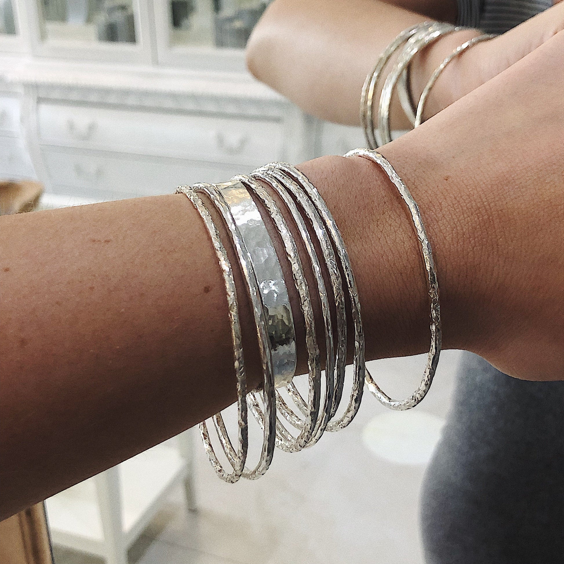 Sterling Silver Stacking Bangle