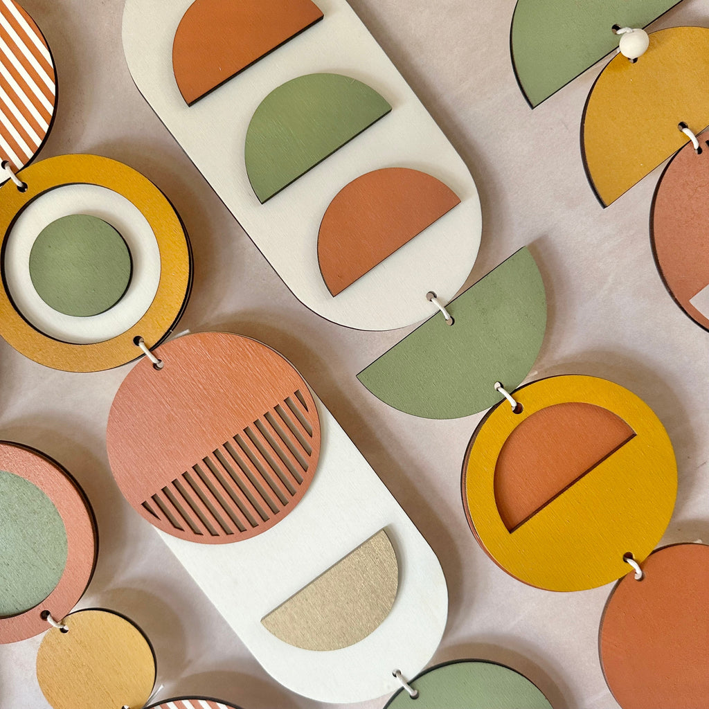 Oversized Geometric Wall Art Modern Home Decor