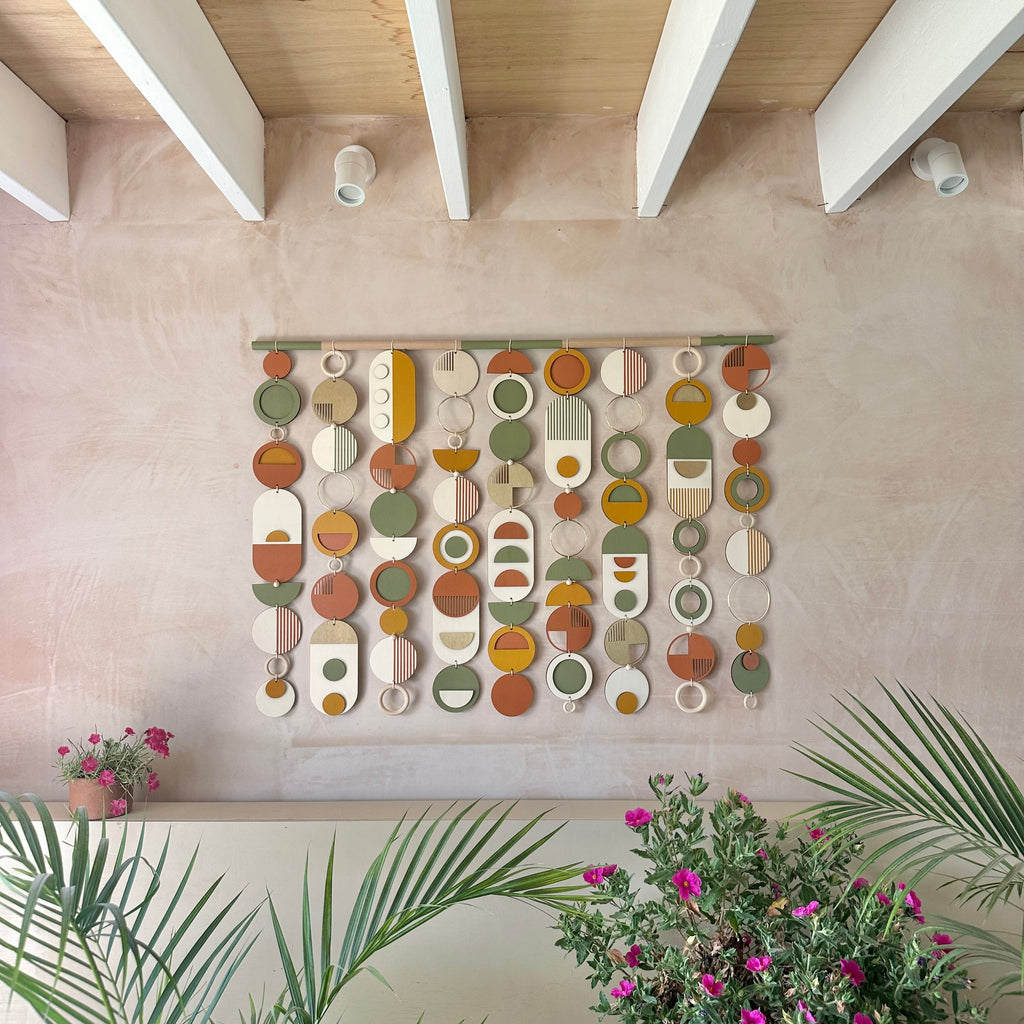 Oversized Geometric Wall Art Modern Home Decor