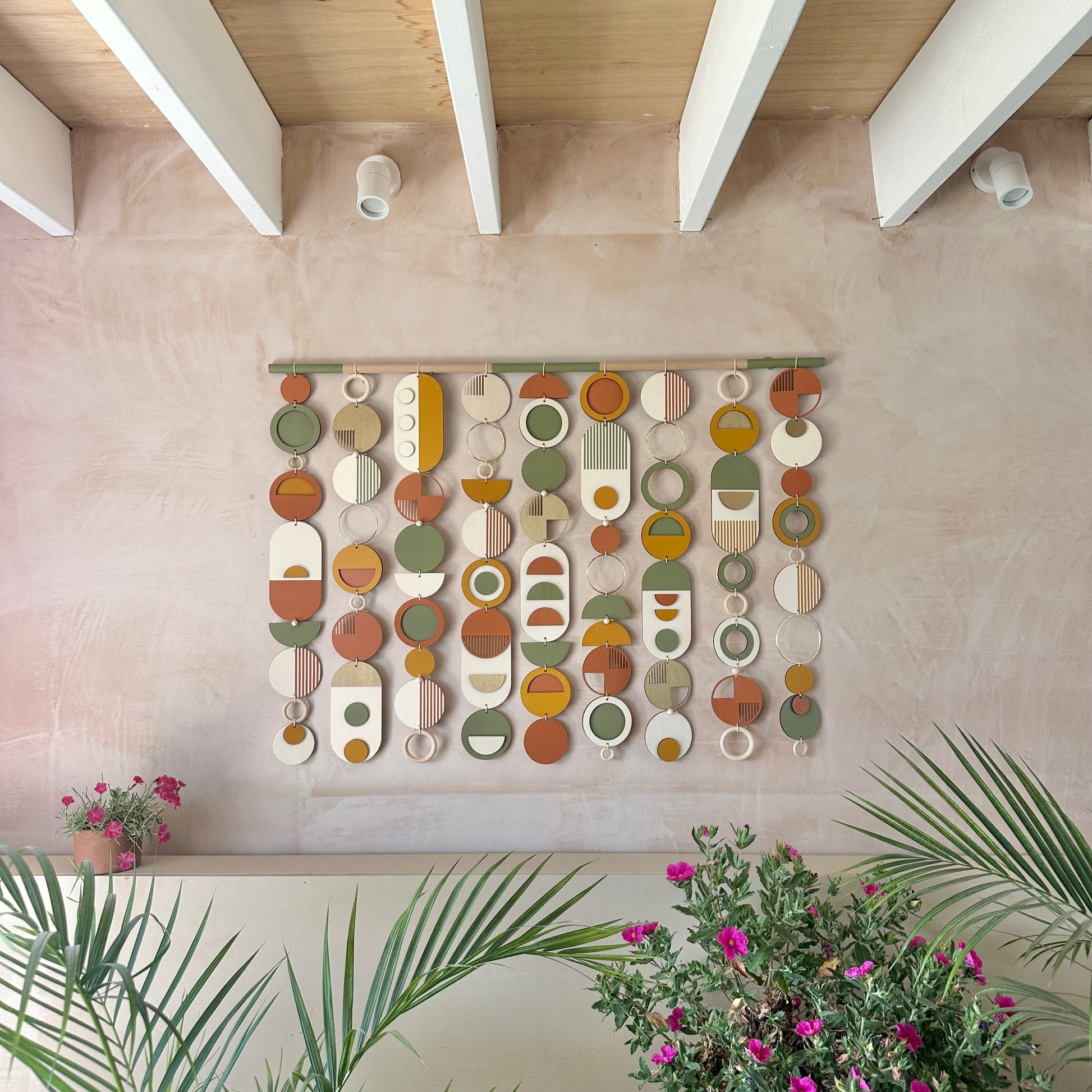 Oversized Geometric Wall Art Modern Home Decor