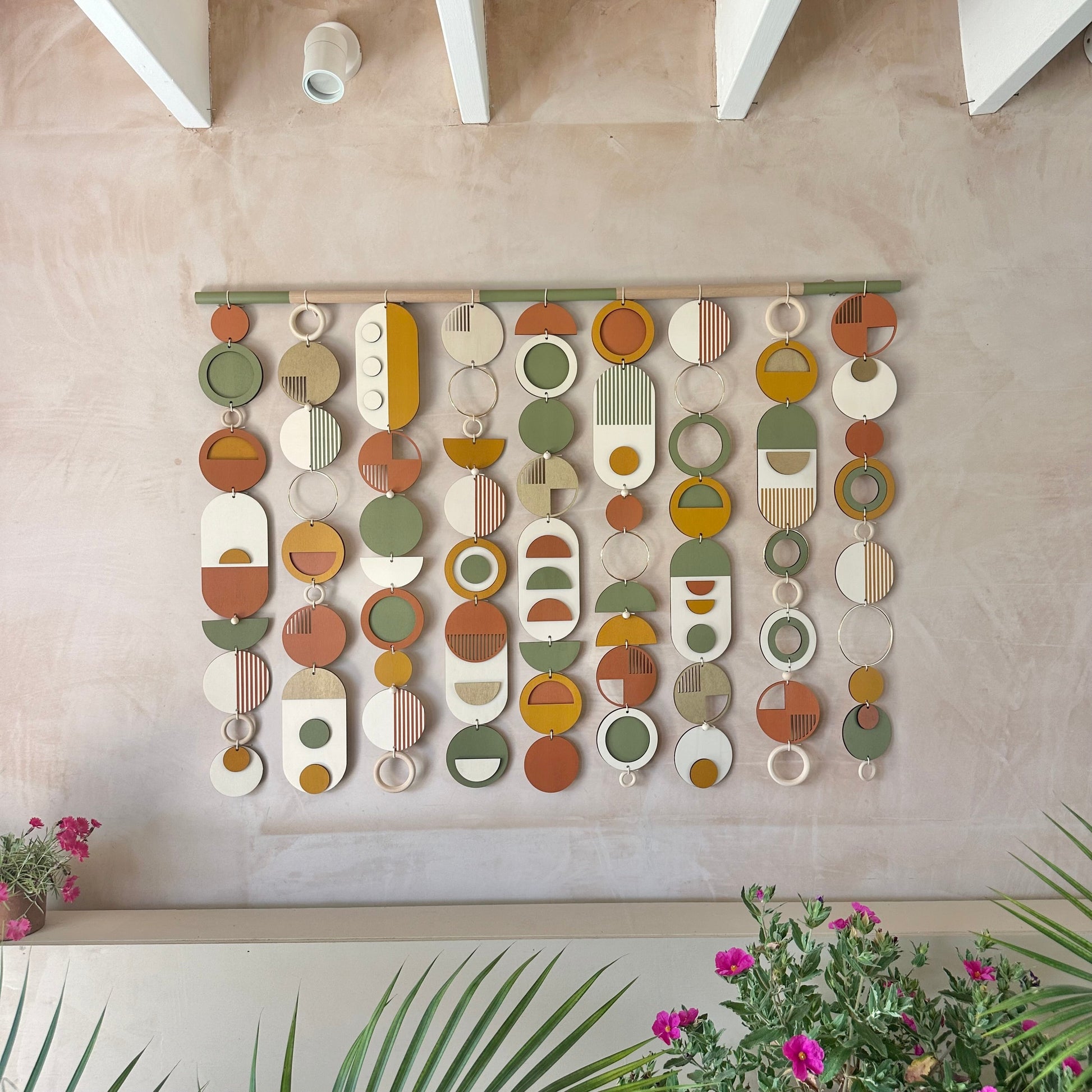 Oversized Geometric Wall Art Modern Home Decor