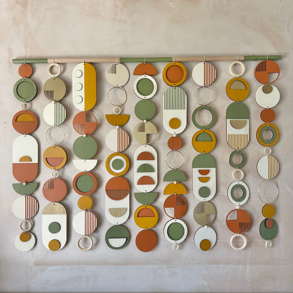 Oversized Geometric Wall Art Modern Home Decor