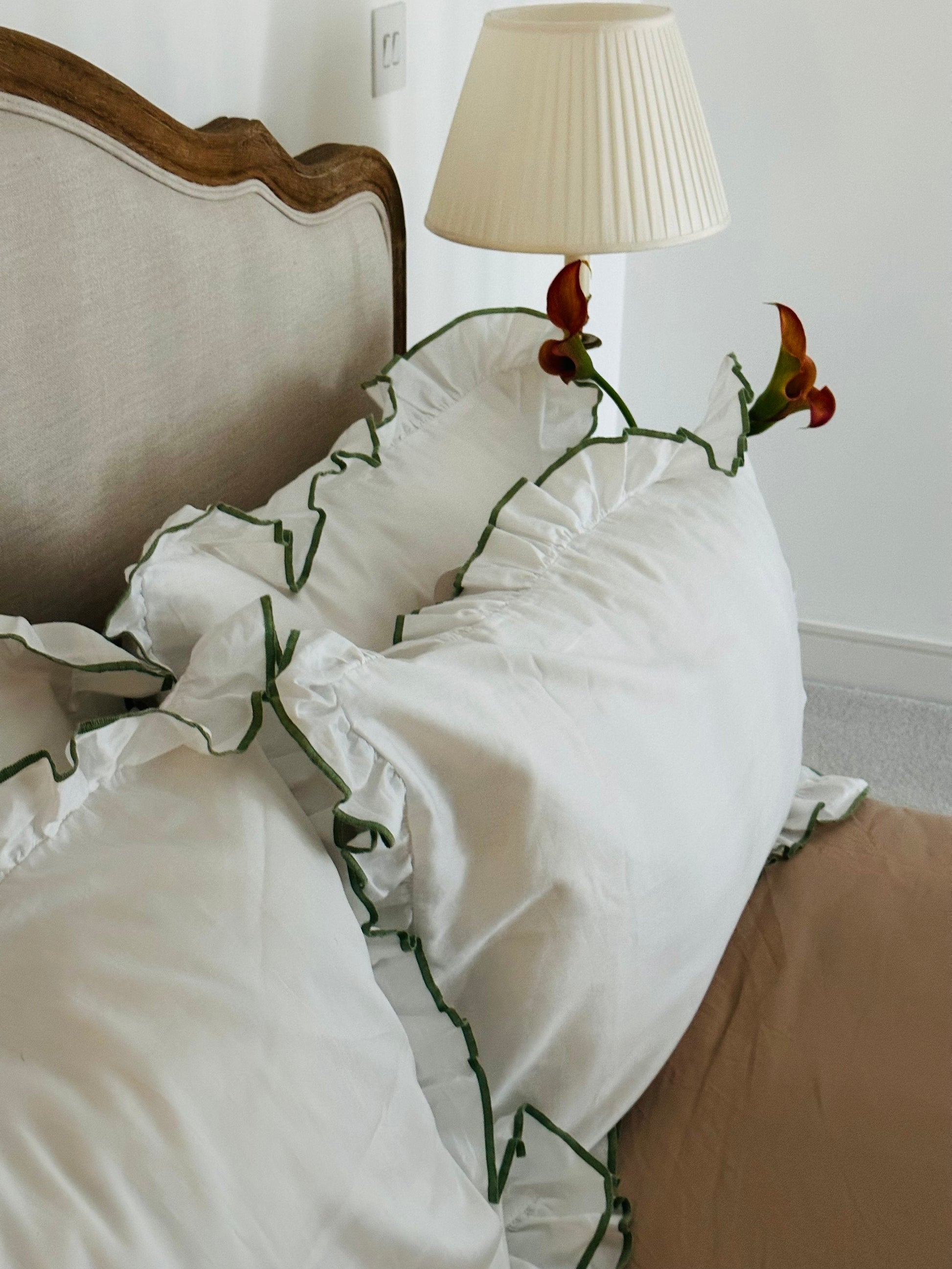 Provence Olive Pillowcase Pair