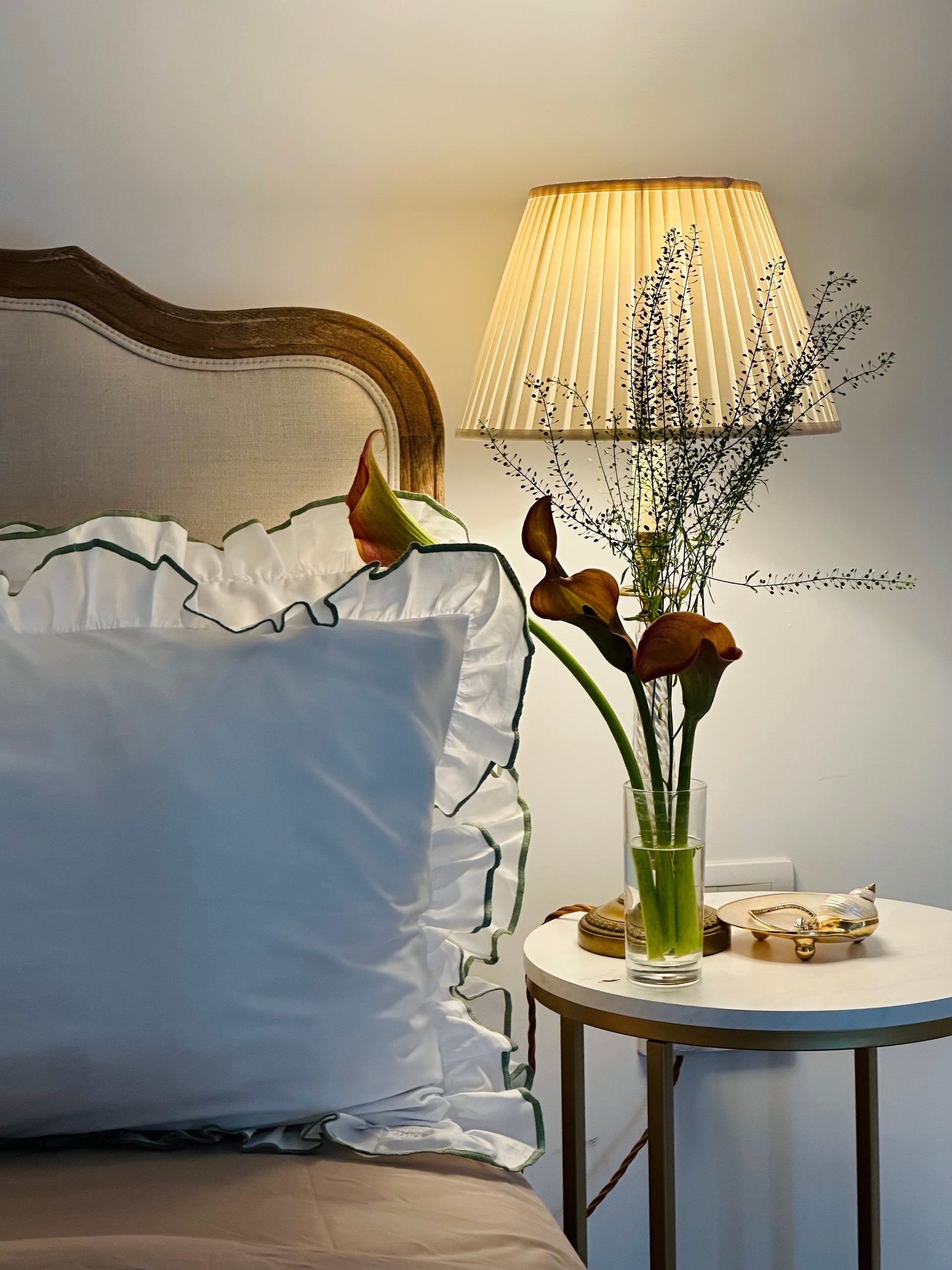 Provence Olive Pillowcase Pair