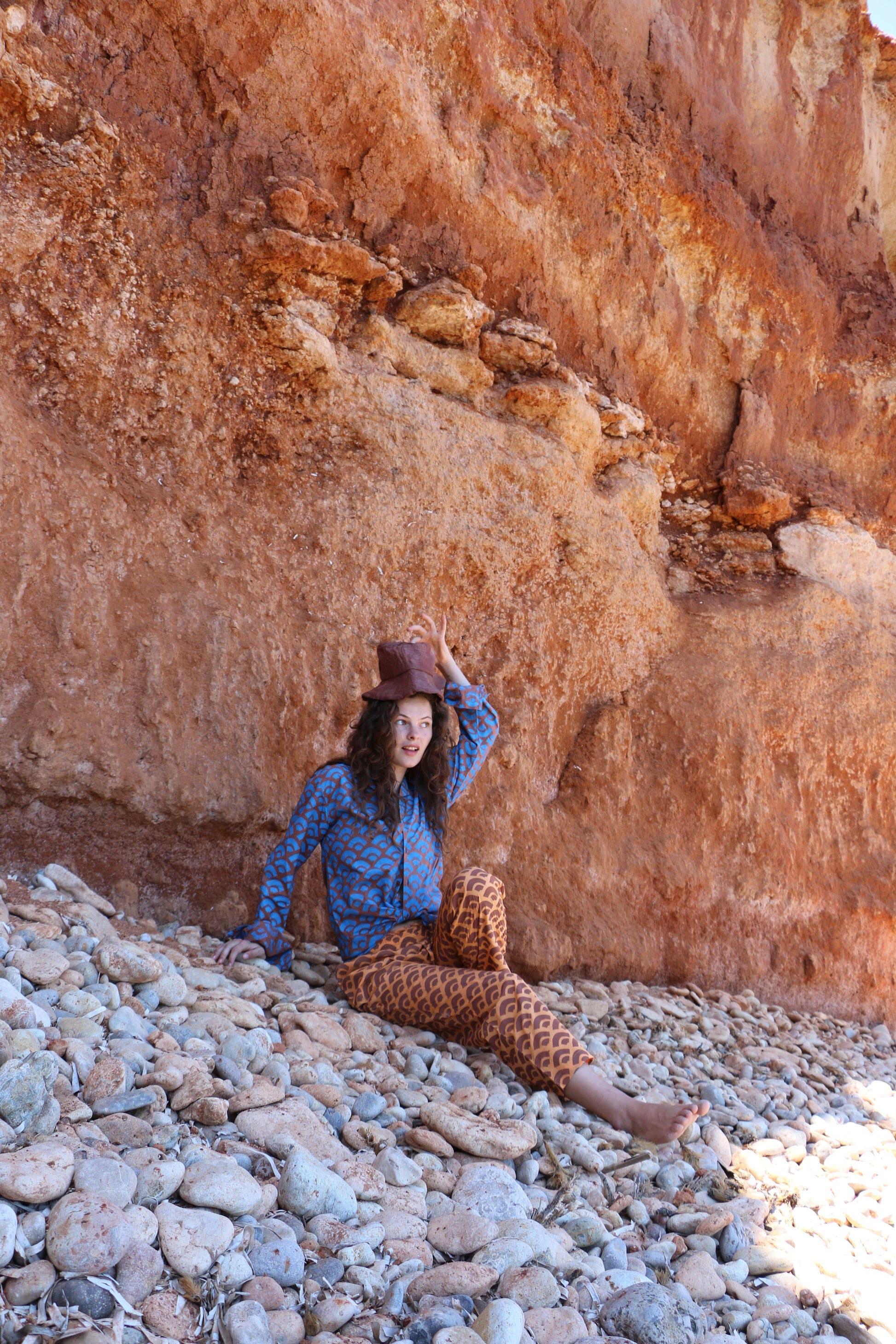 Brown Organic Cotton Can Shell