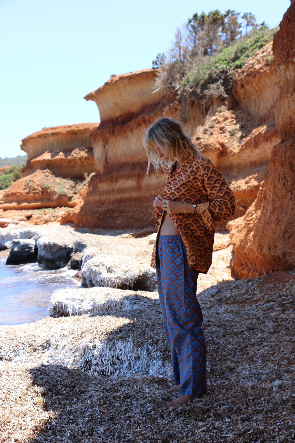 Brown Organic Cotton Can Shell