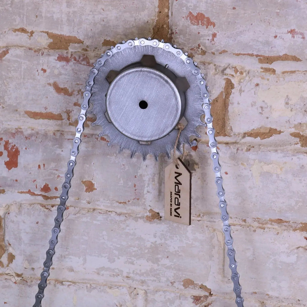 Rajola Bike Chain Wall Clock Industrial Style
