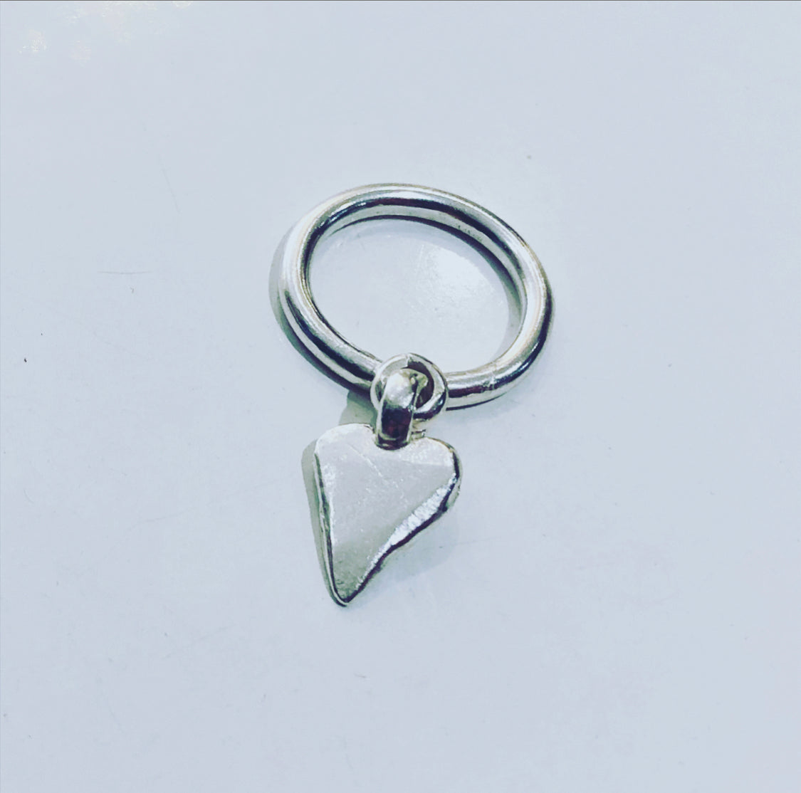 Heart Dangle Ring