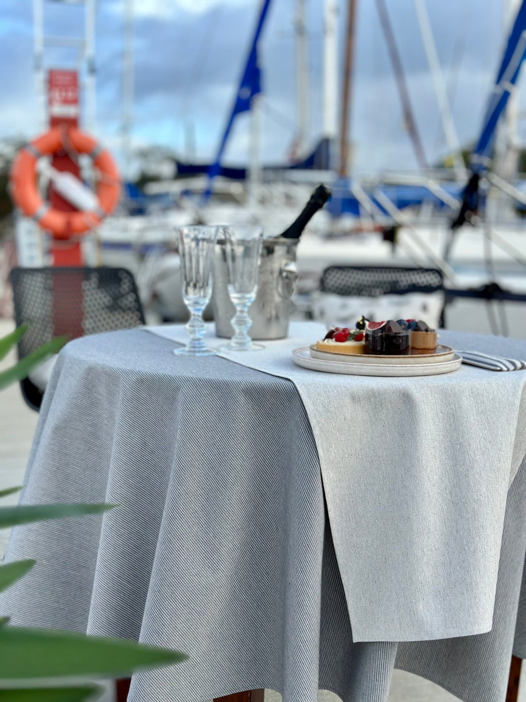 Eco-Friendly Elegance with Nord 3 Collection Table Runner - Sustainable & Stylish Decor by Hortensias Home at www.brixbailey.com