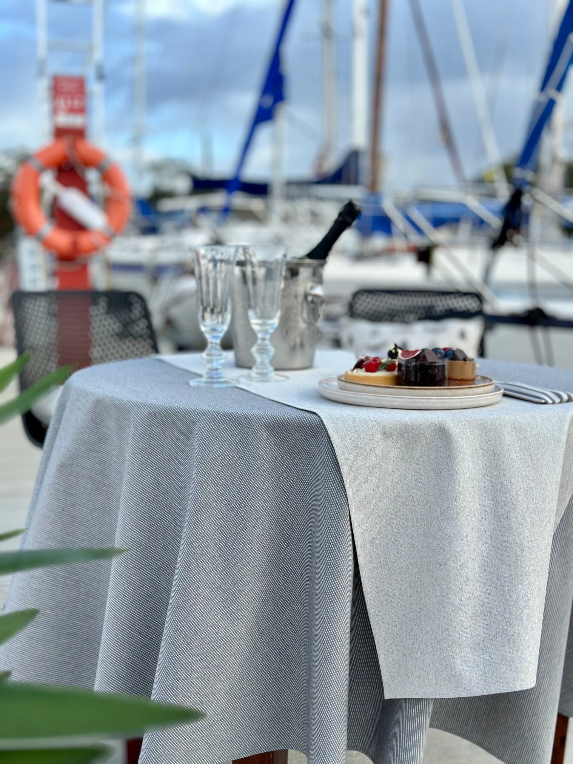 Eco-Friendly Elegance with Nord 3 Collection Table Runner - Sustainable & Stylish Decor by Hortensias Home at www.brixbailey.com