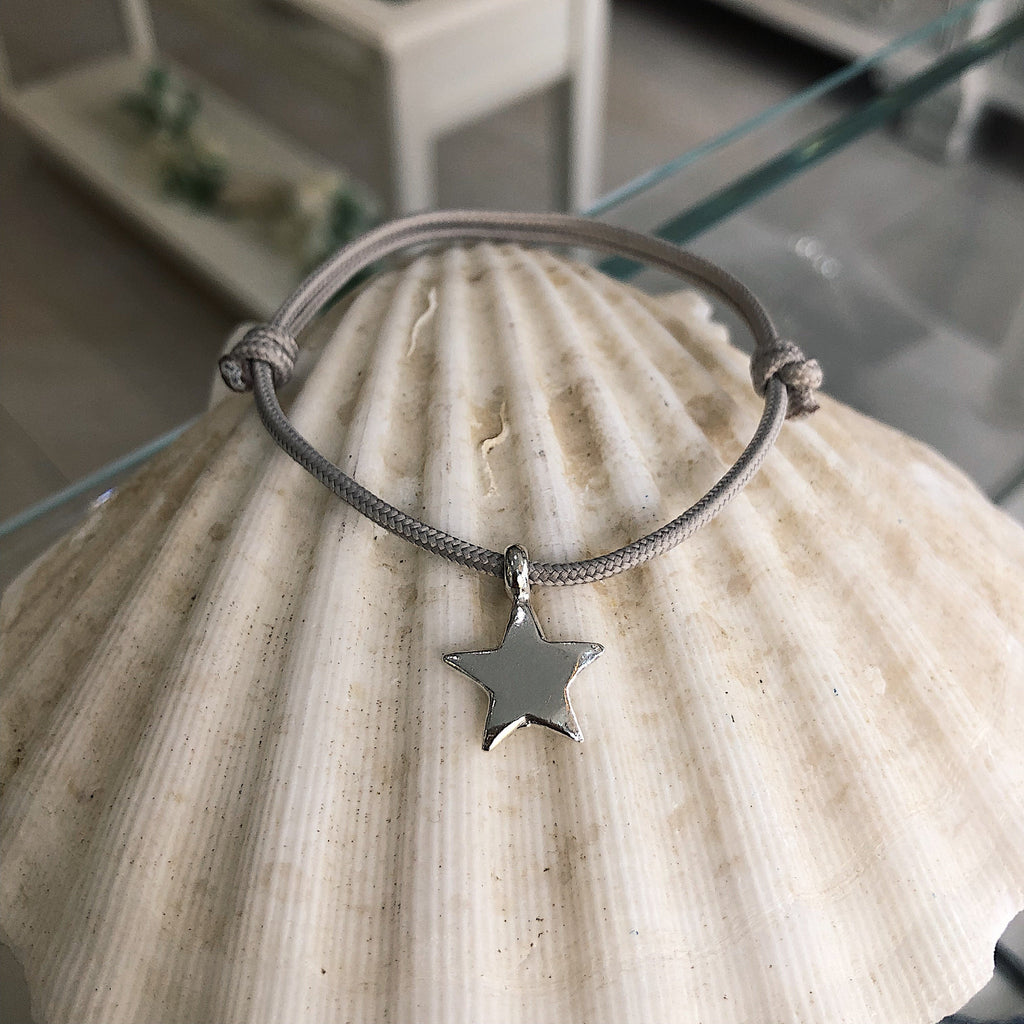 Star Charm Rope Bracelet