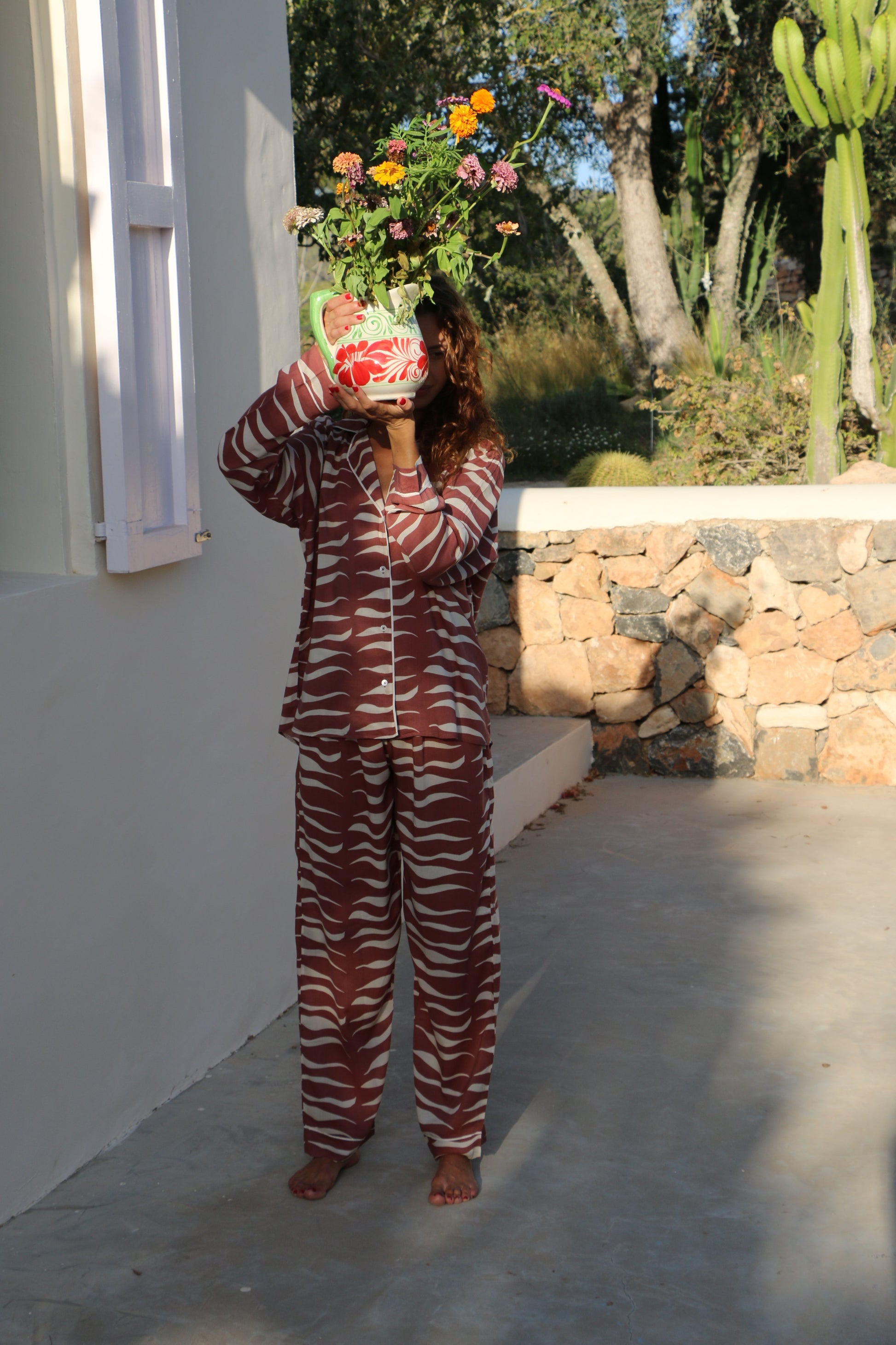 Can Coco Tiger Print Modal Set