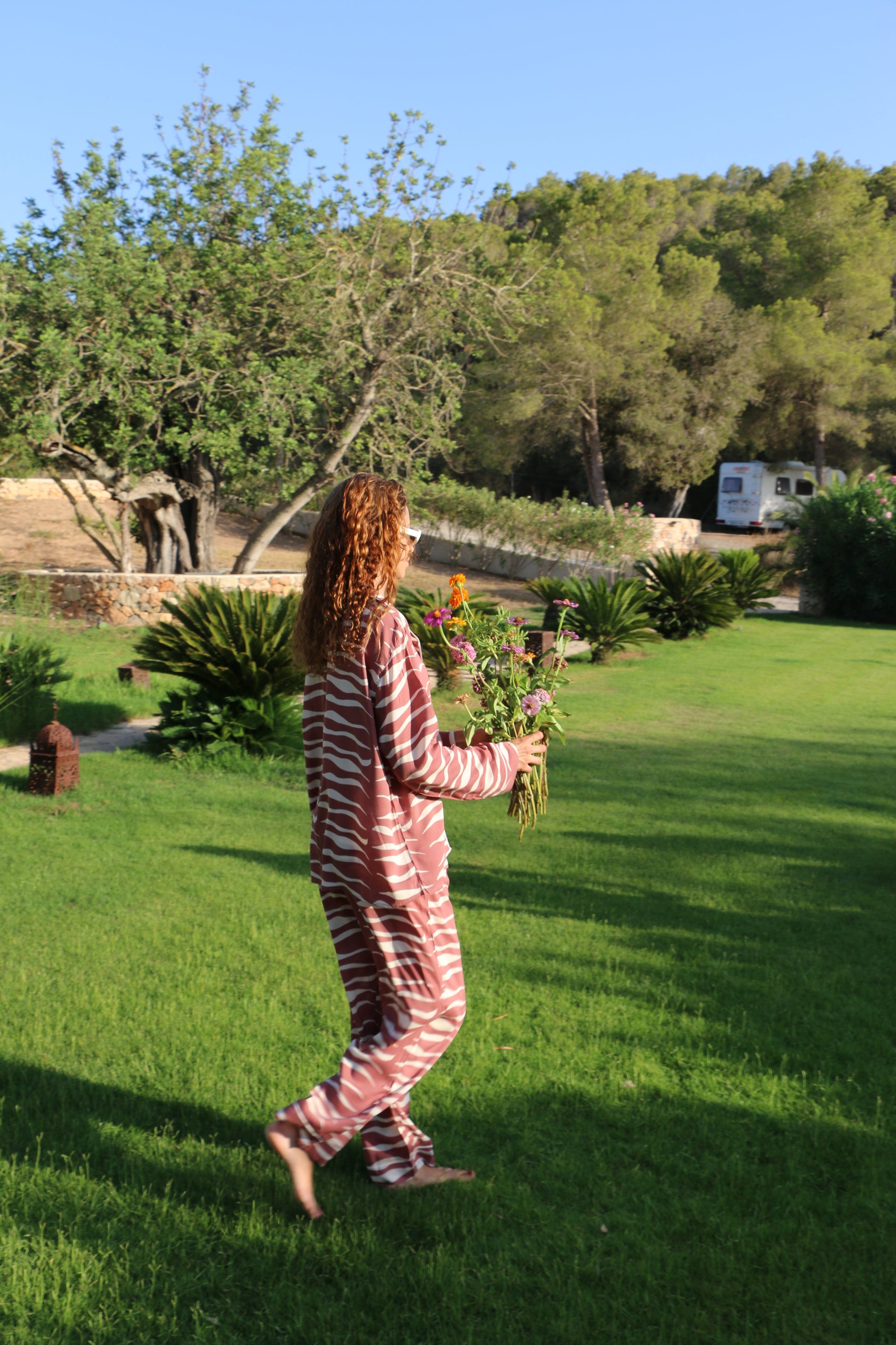 Can Coco Tiger Print Modal Set