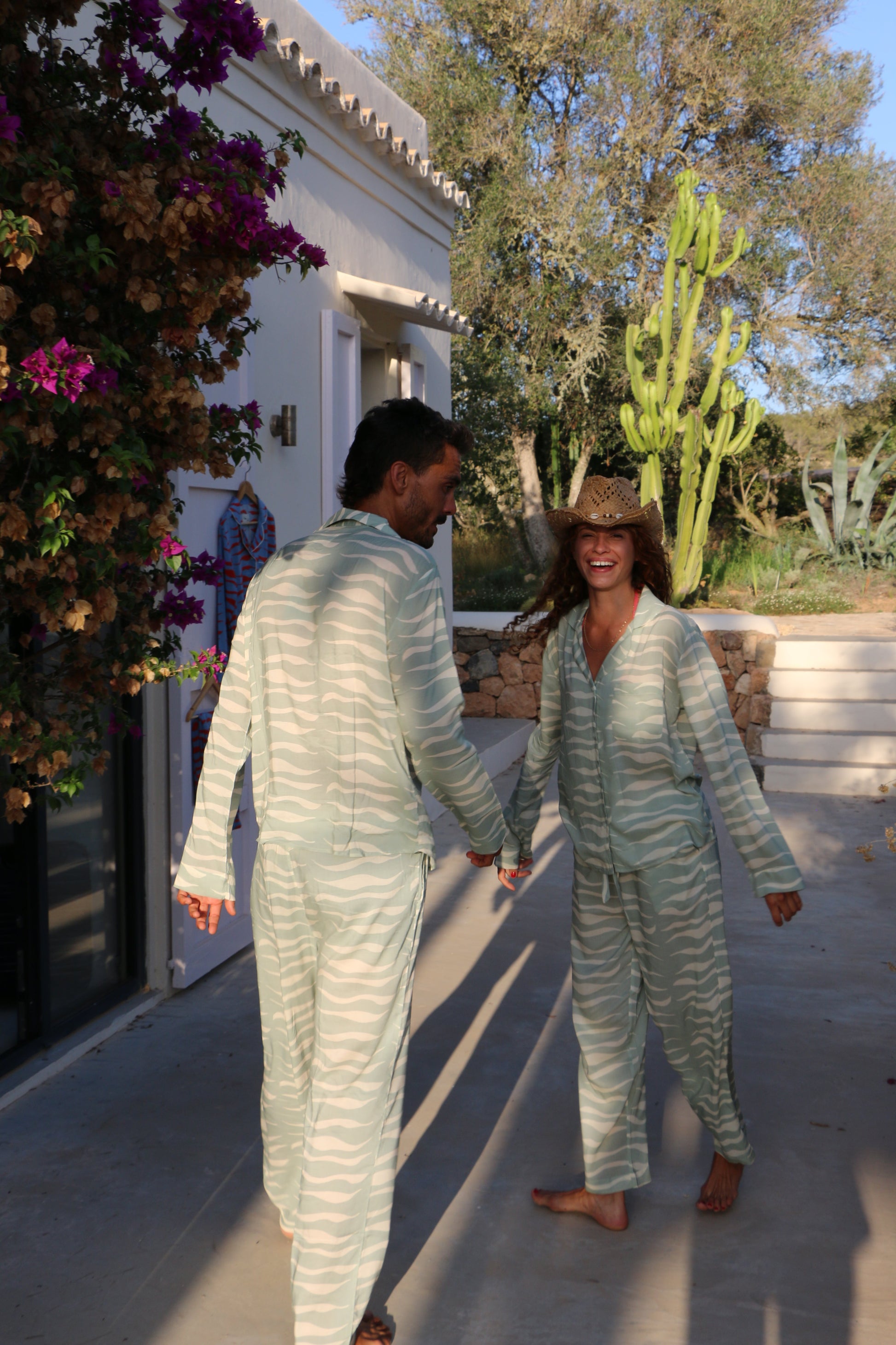 Can Haze Tiger Print Pyjama Set