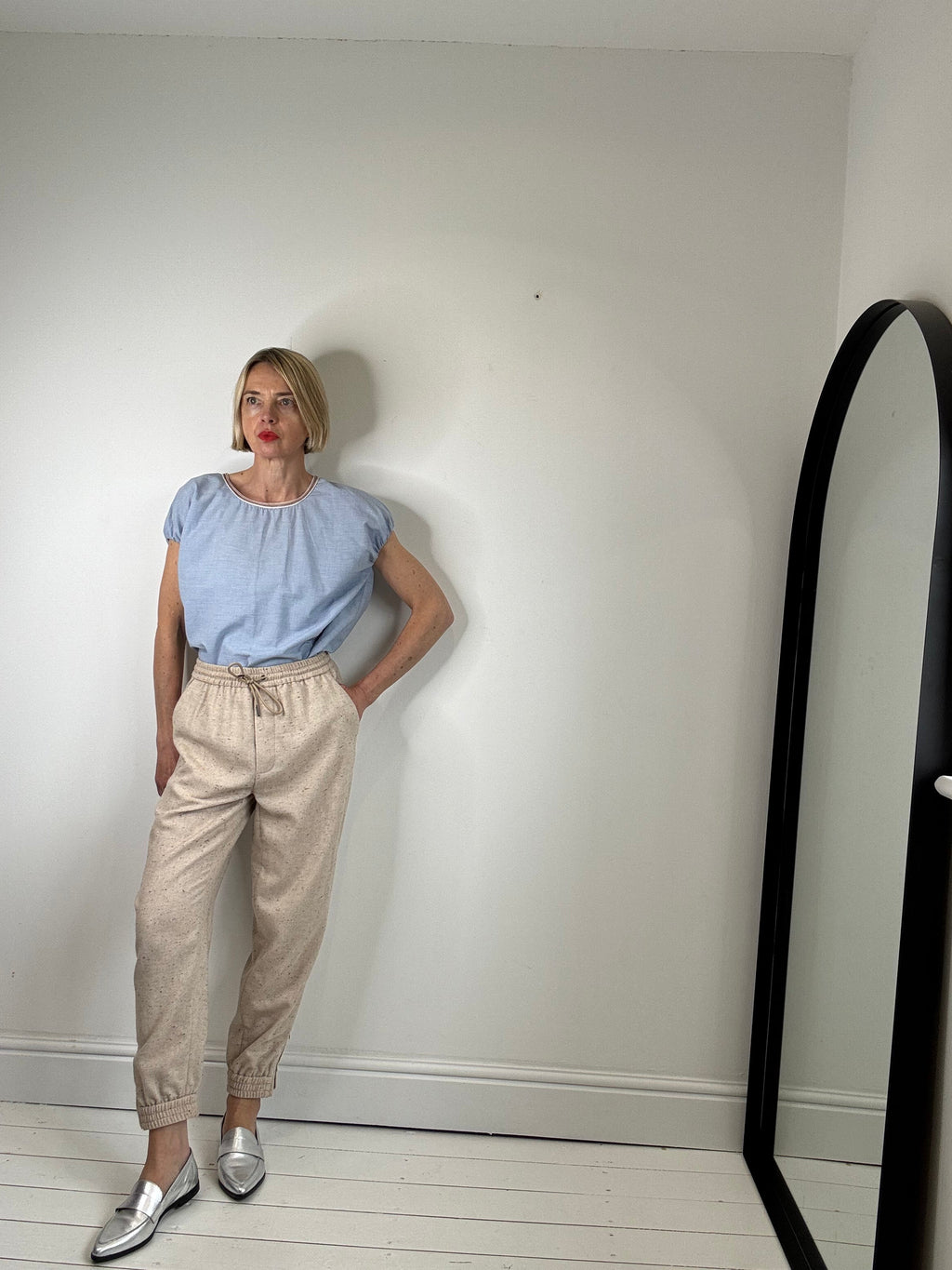 Herringbone Textured Suit in Pick