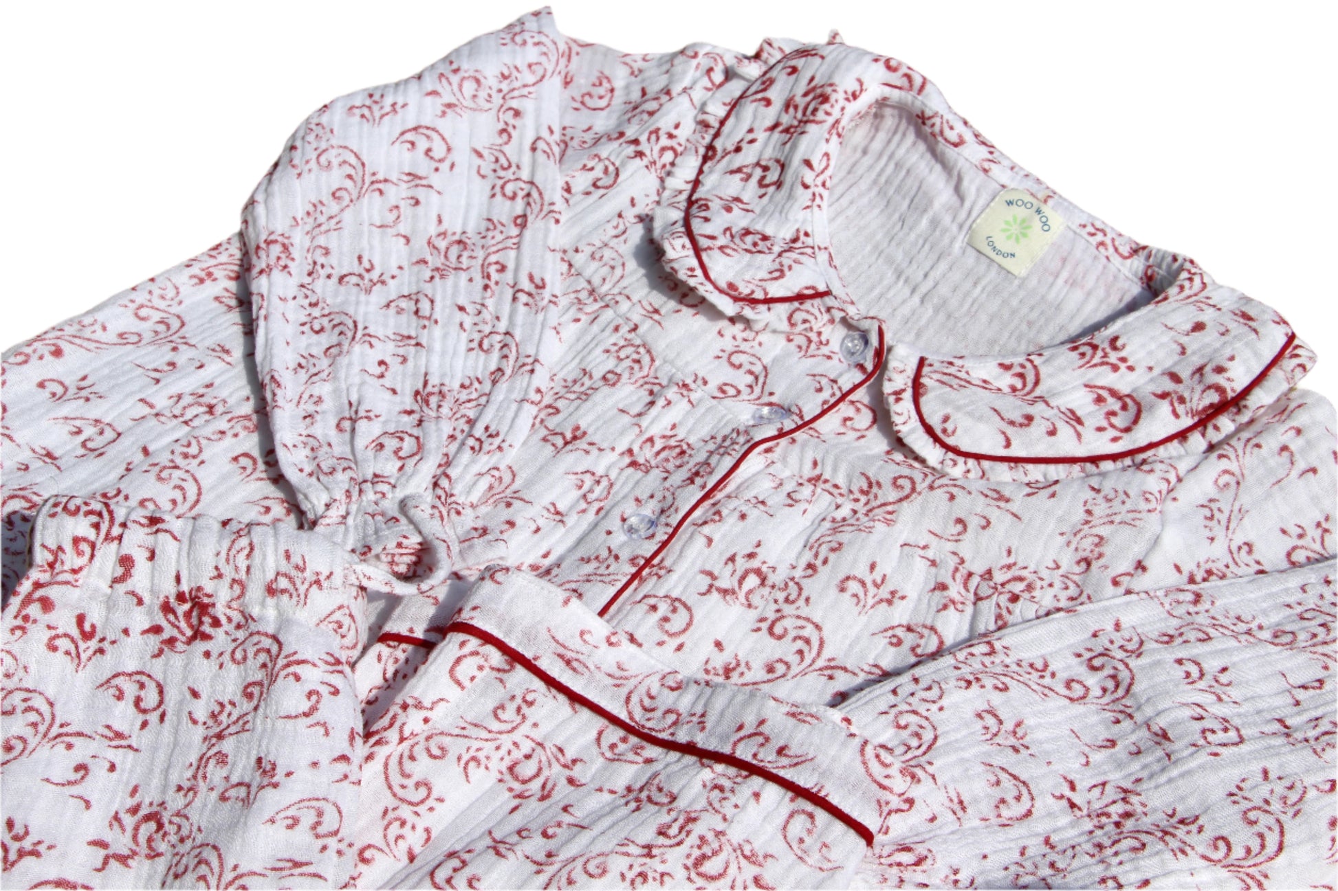 Paisley Organic Muslin Pyjamas for Children