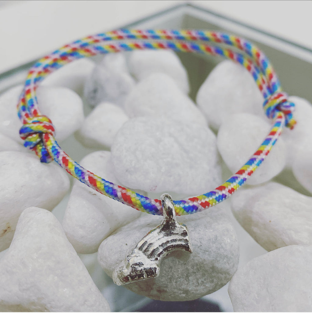 Rainbow Rope Bracelet