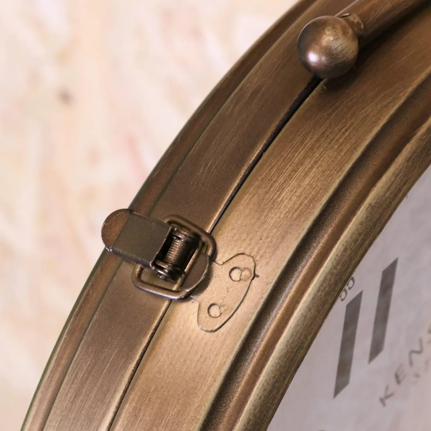 Vintage Double Sided Railway Clock