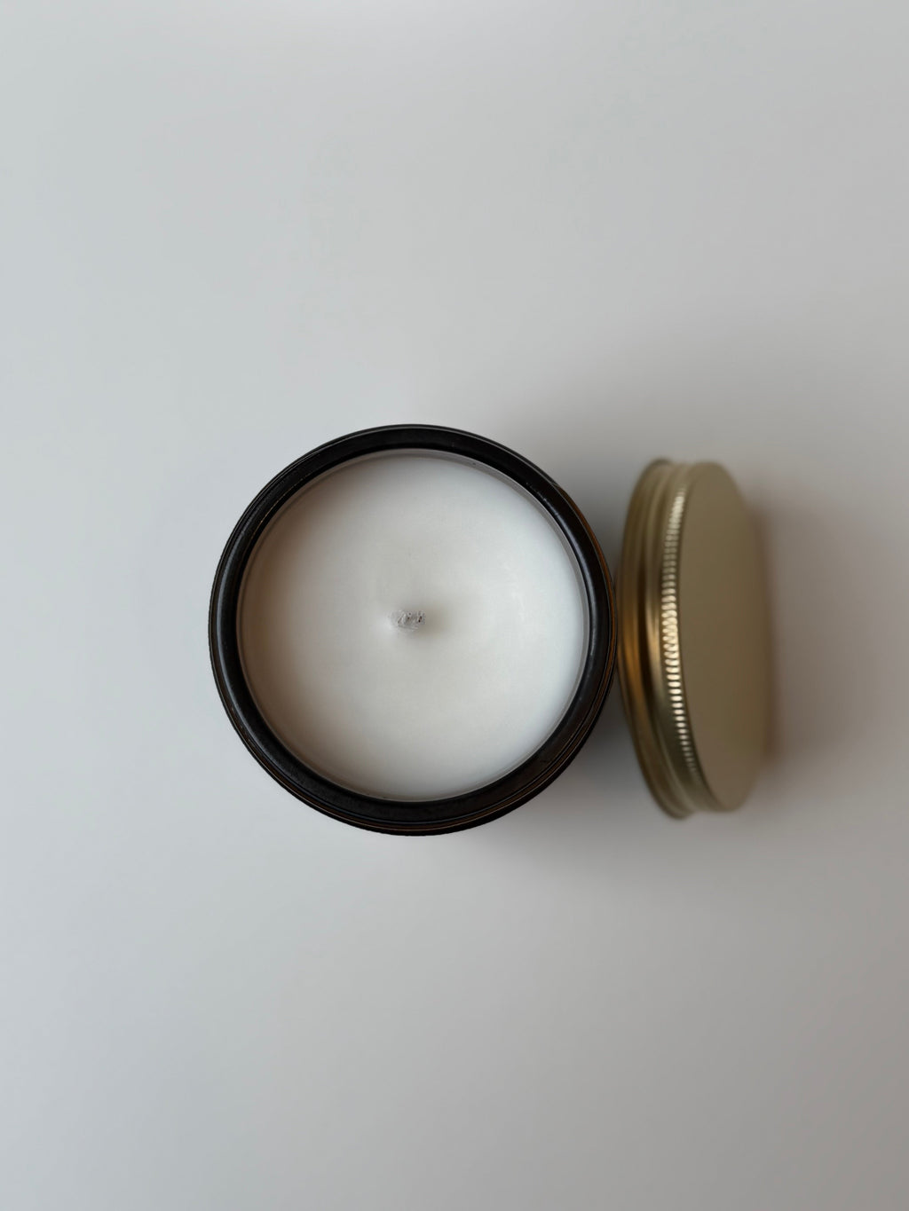 Tuberose Hand Poured Candle in Amber Jar