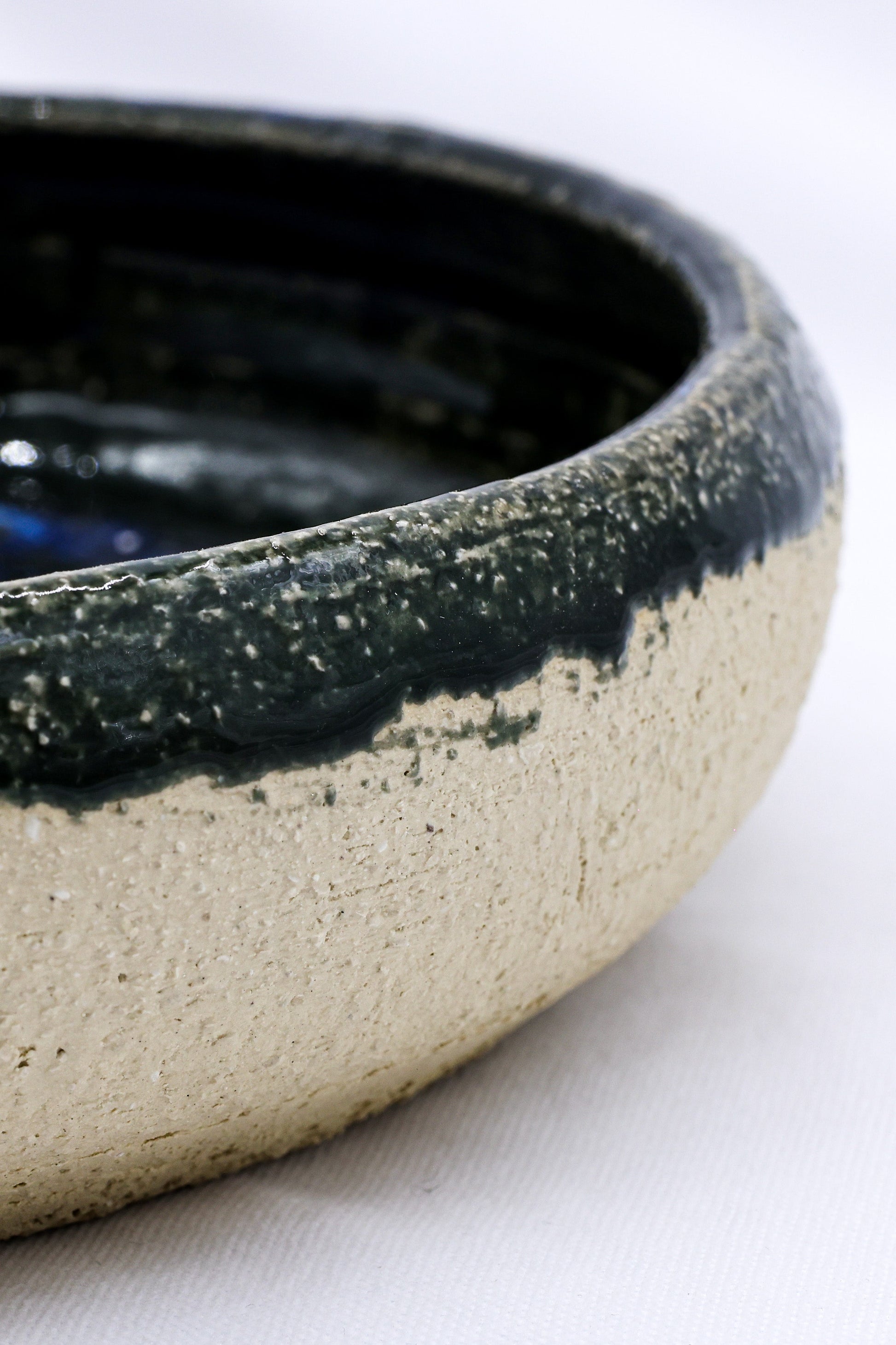 10 inch Cerulean Coast Mist Handmade Ceramic Plate