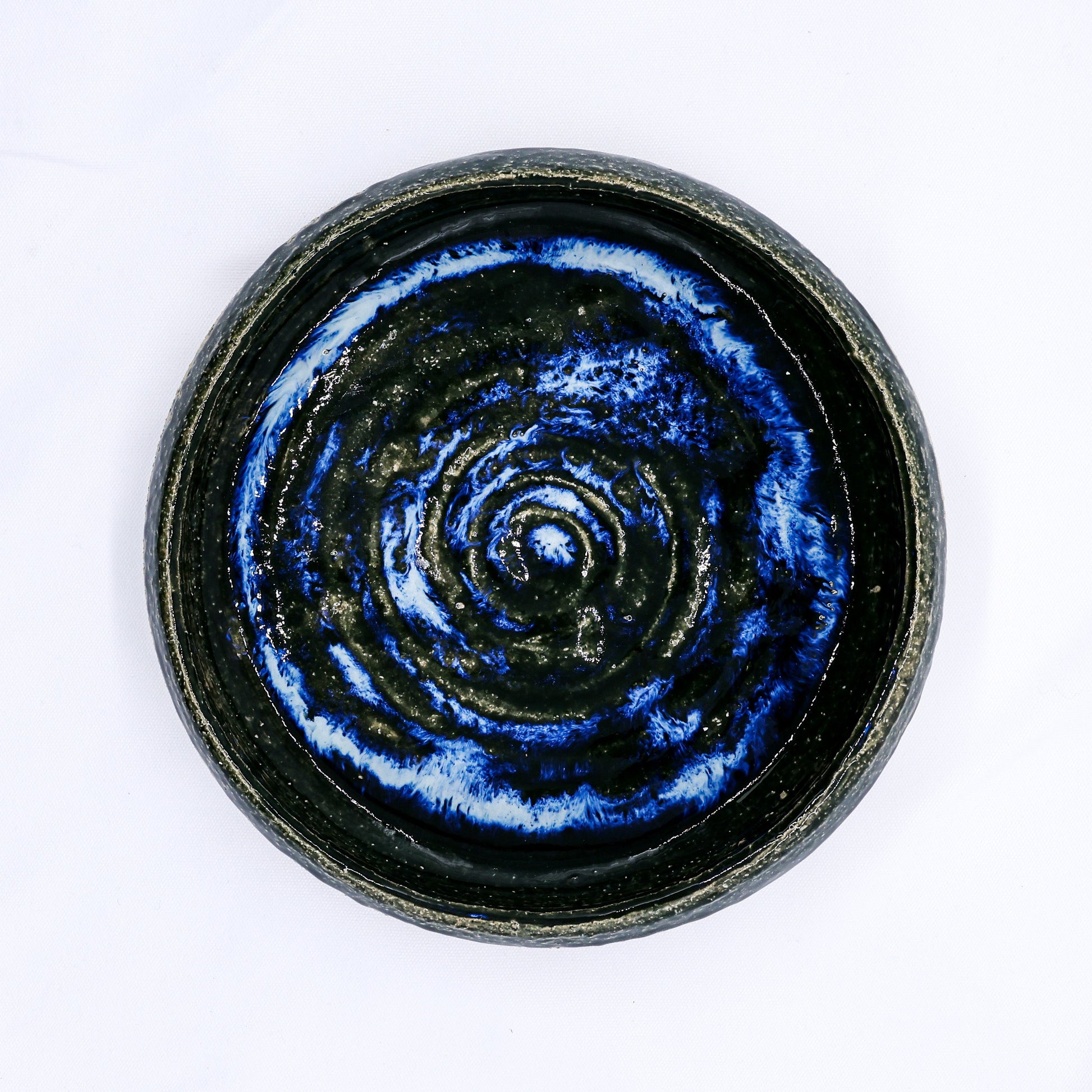 10 inch Cerulean Coast Mist Handmade Ceramic Plate