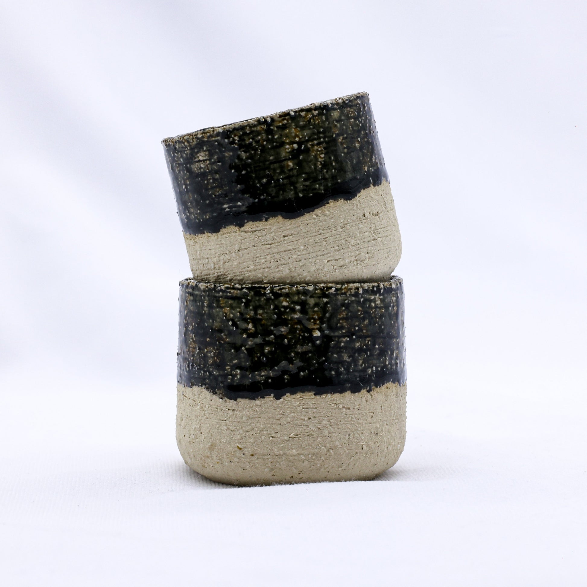 Handmade Ceramic Espresso Mug in Milled Stoneware