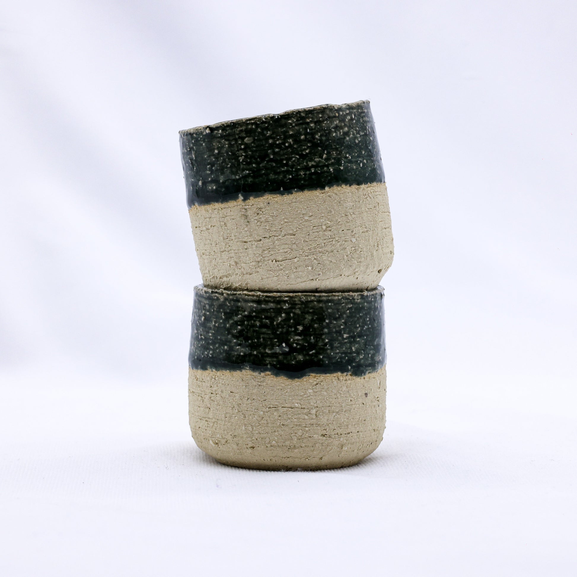 Handmade Ceramic Espresso Mug in Milled Stoneware