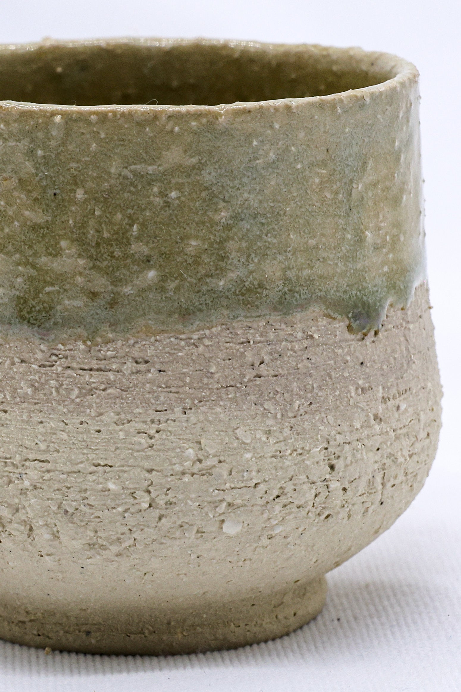 Beige Handmade Ceramic Cappuccino Mug