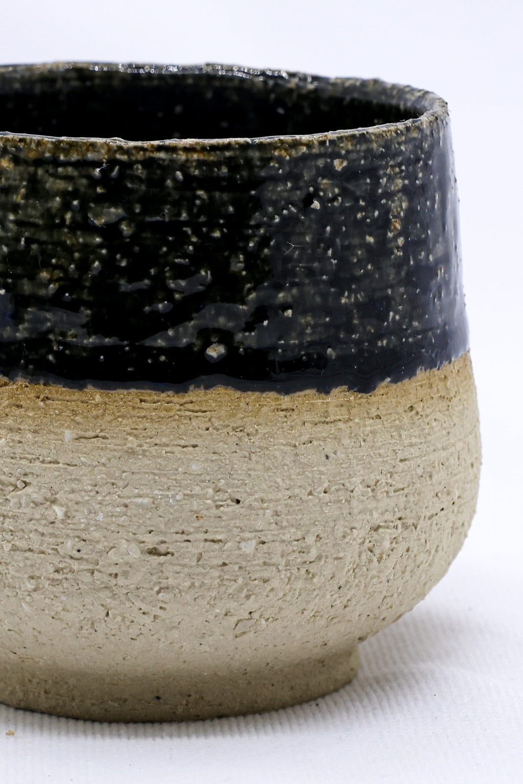 Handmade Ceramic Cappuccino Mug in Milled Stoneware