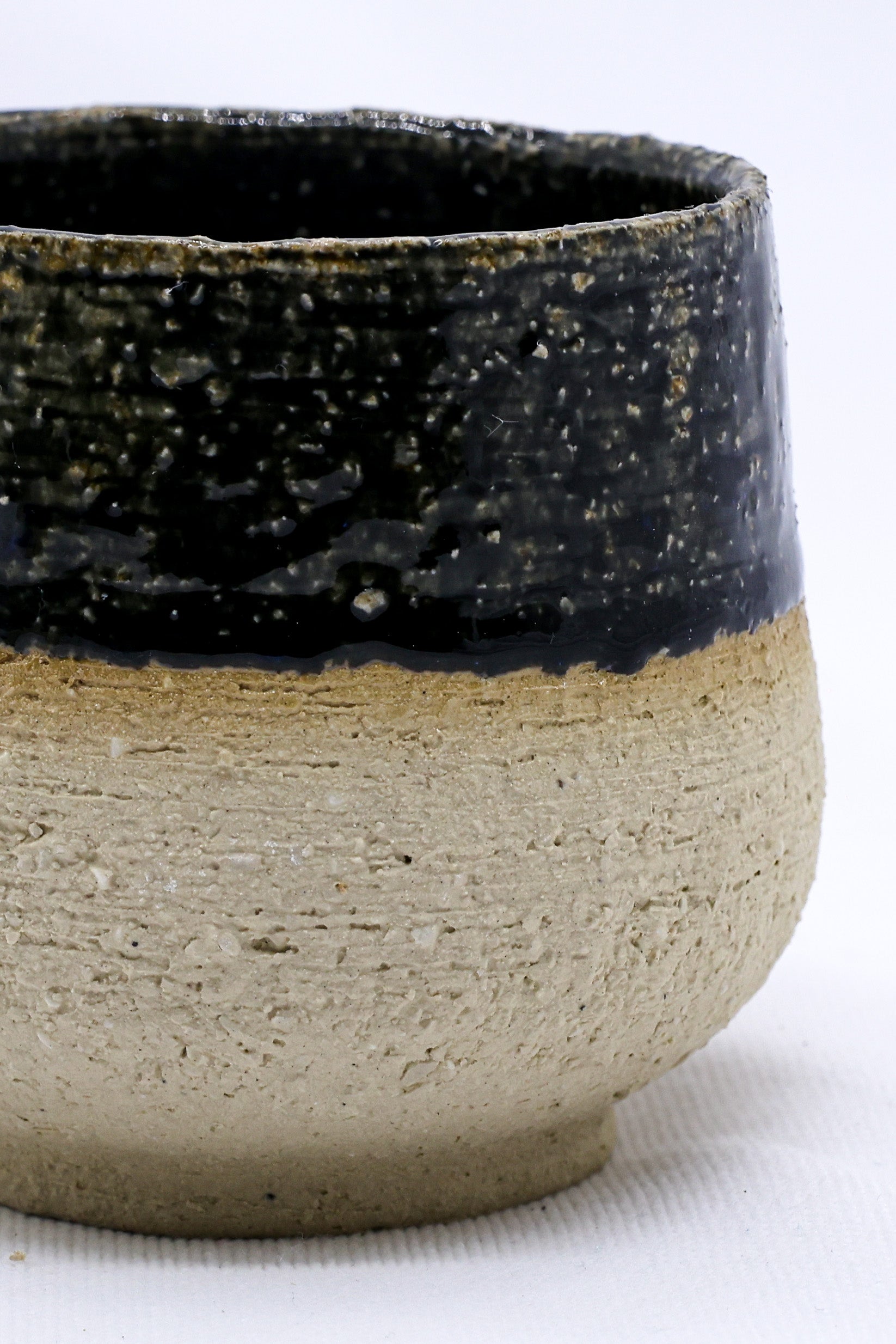 Handmade Ceramic Cappuccino Mug in Milled Stoneware