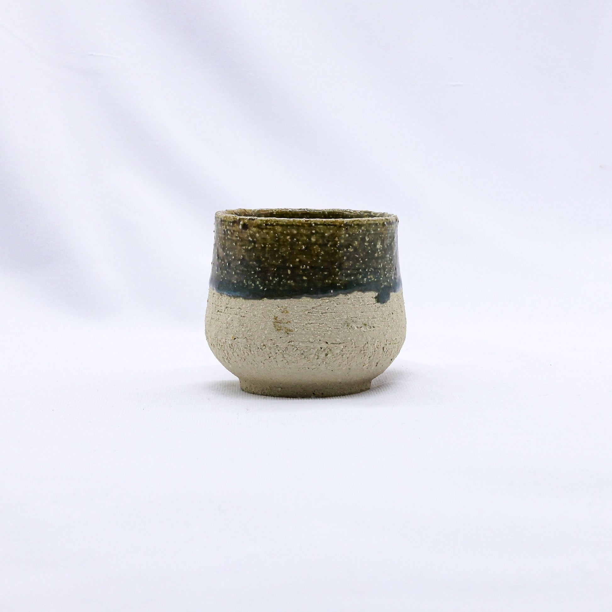 Handmade Ceramic Cappuccino Mug in Bluverde