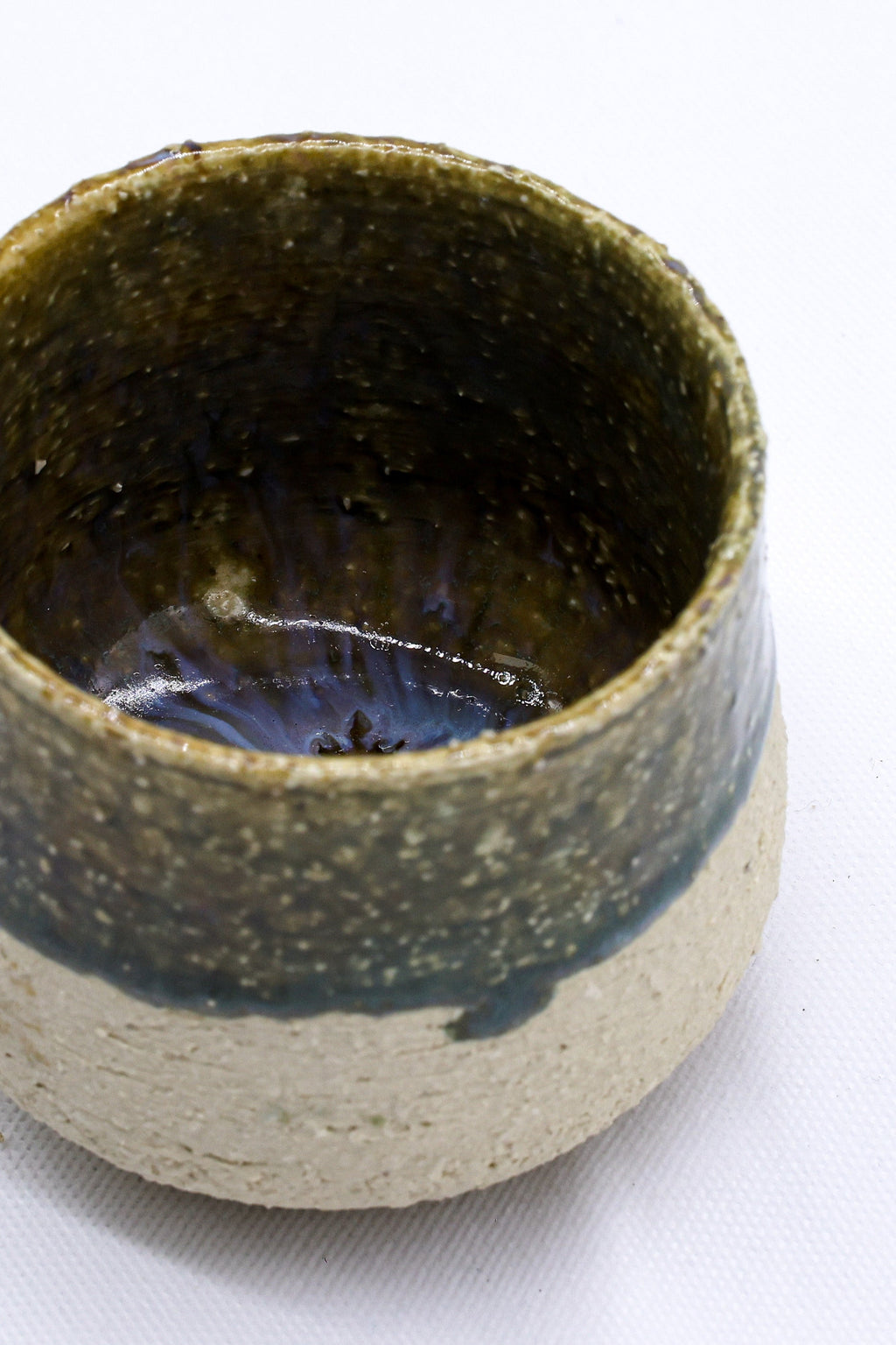 Handmade Ceramic Cappuccino Mug in Bluverde