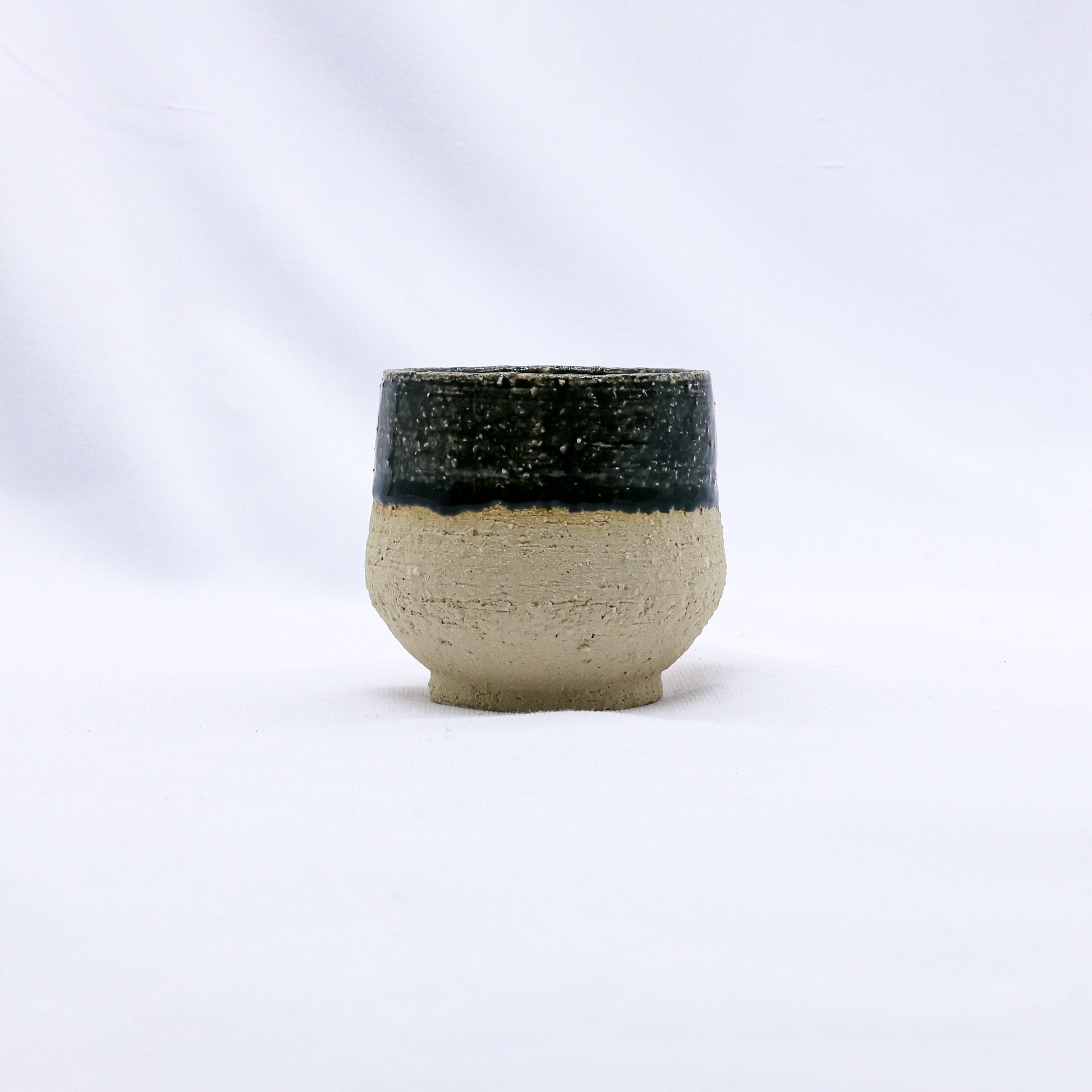 Handmade Ceramic Cappuccino Mug in Milled Stoneware