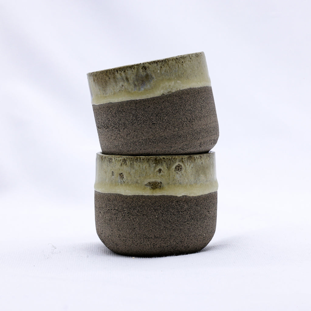 Grey Handmade Ceramic Espresso Mug