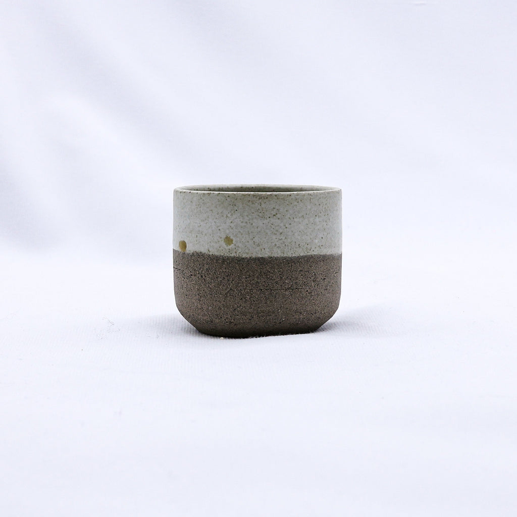 Handmade Ceramic Stoneware Espresso Mug in White