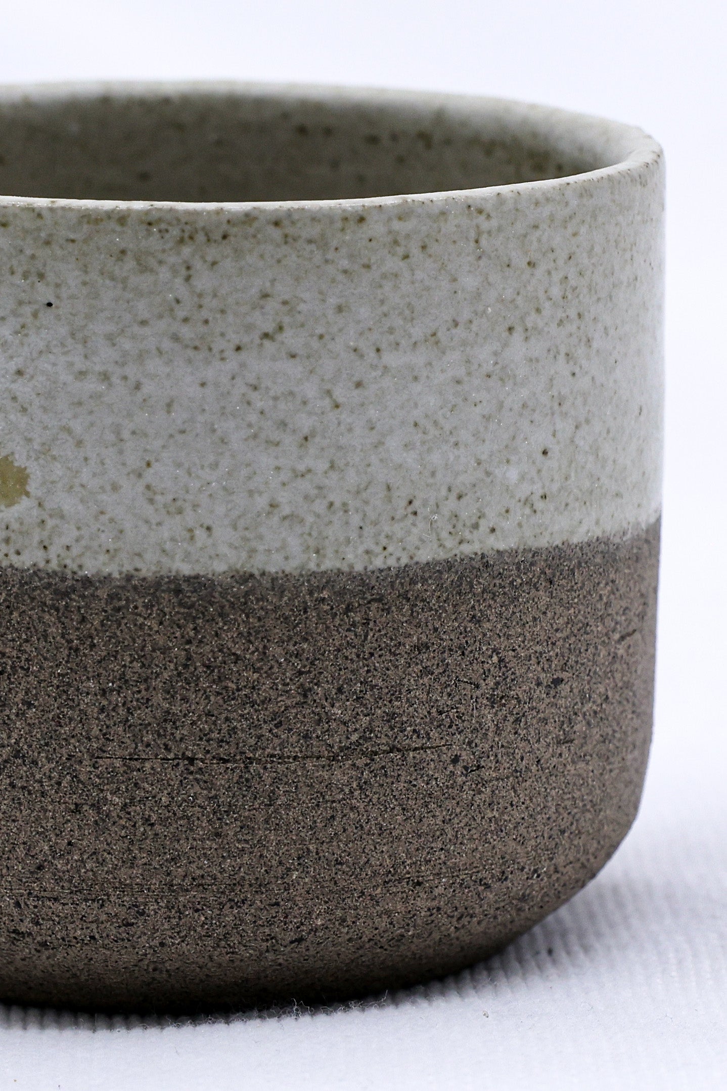 Handmade Ceramic Stoneware Espresso Mug in White