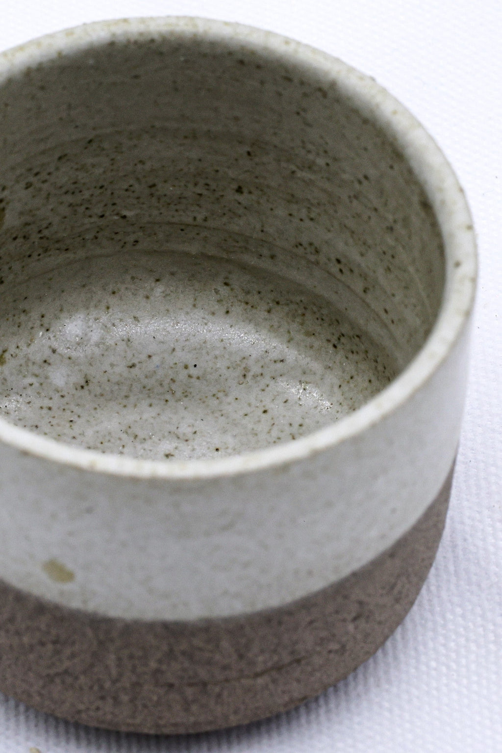 Handmade Ceramic Stoneware Espresso Mug in White