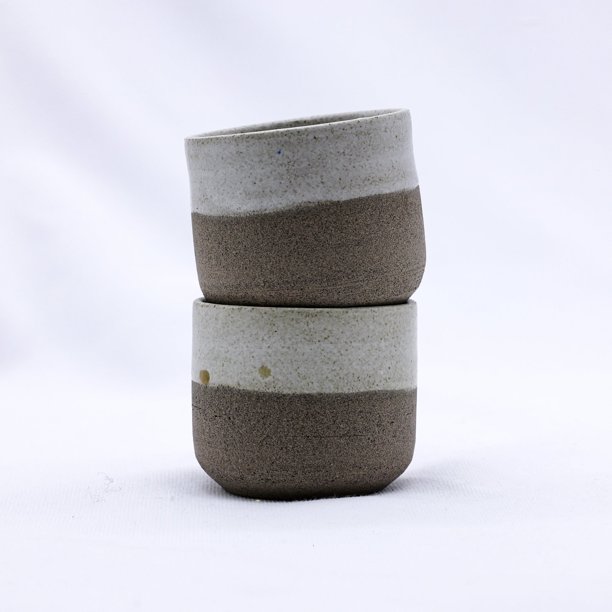Handmade Ceramic Stoneware Espresso Mug in White