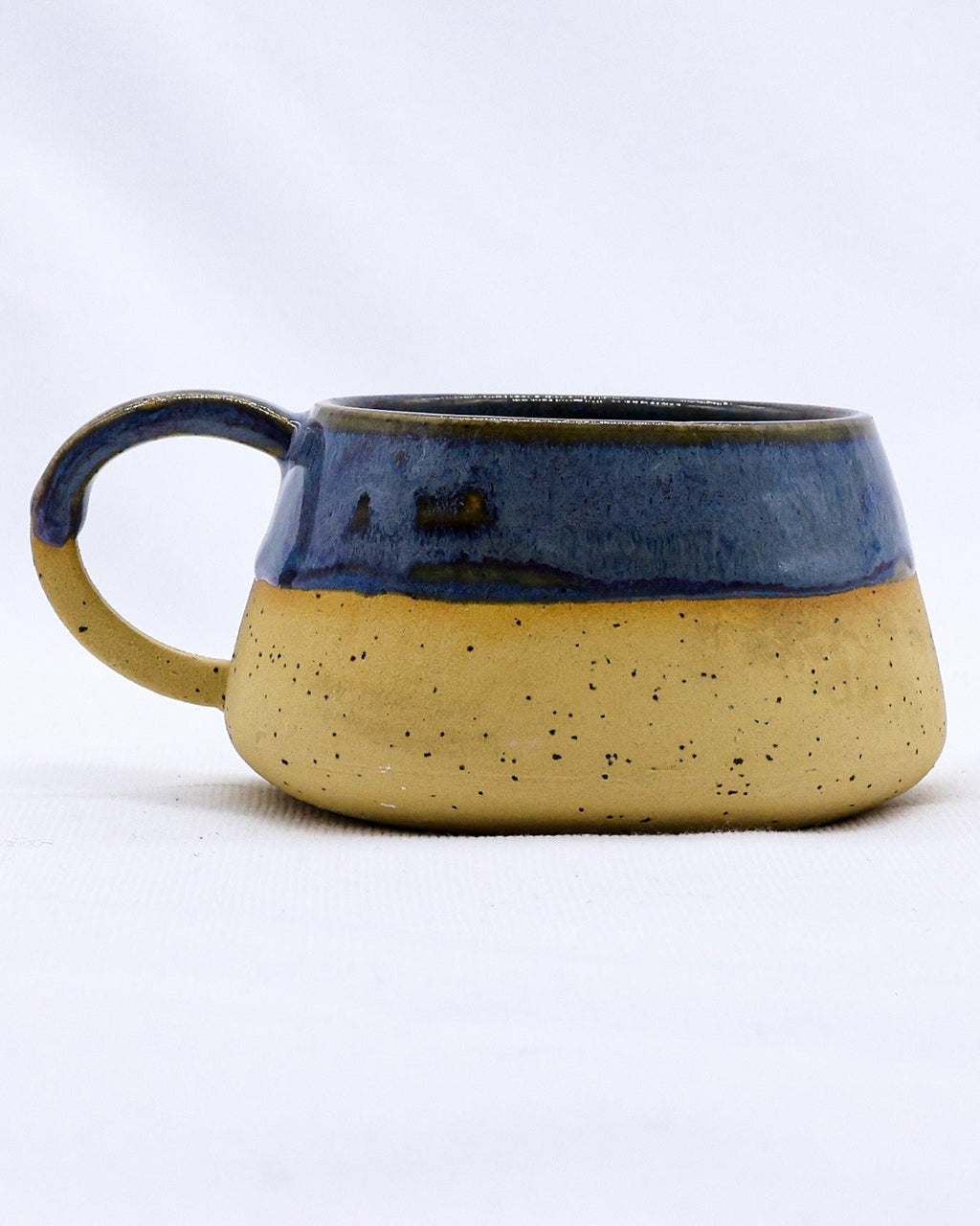 Handmade Stoneware Ceramic Mug in Blue Verde