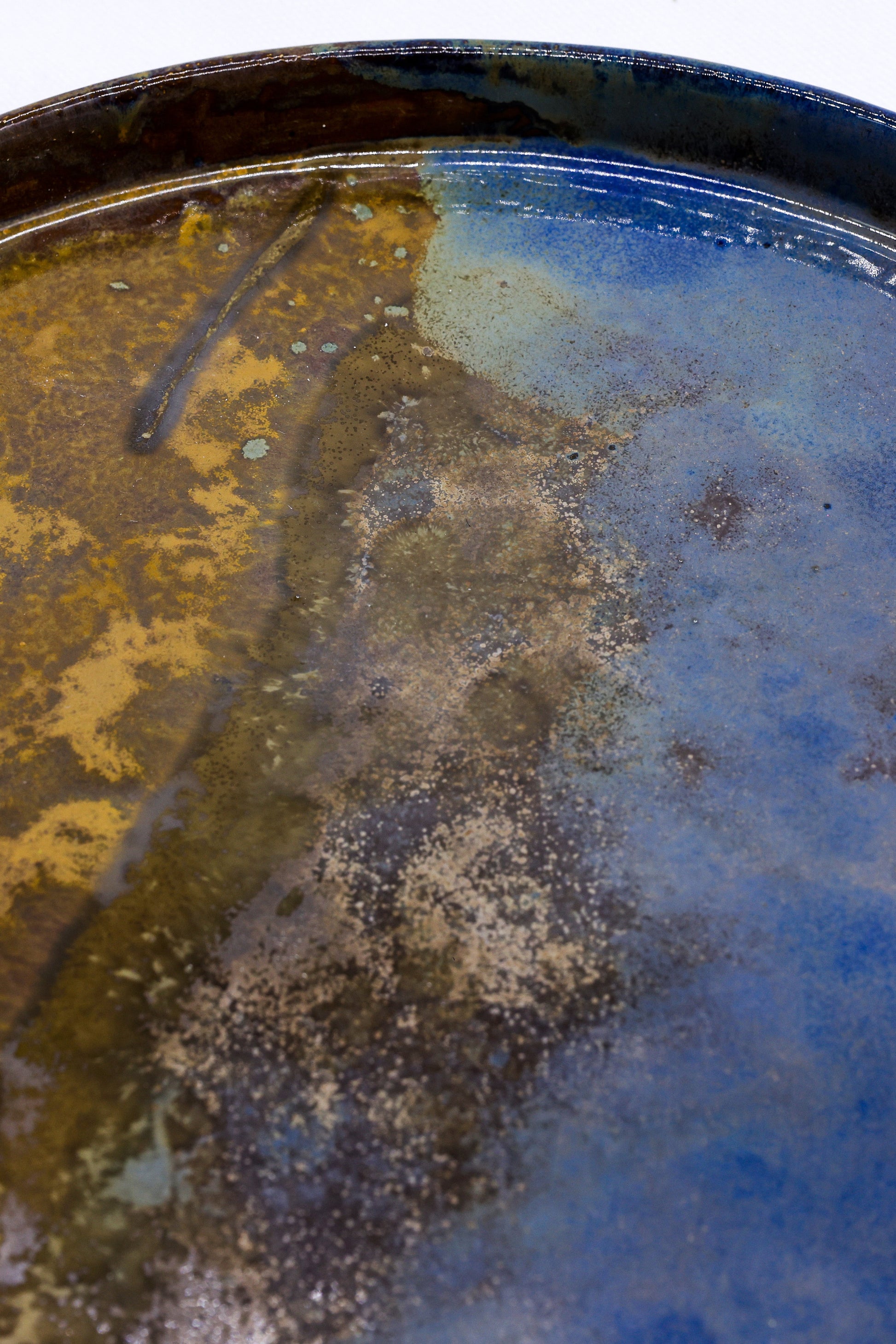 27cm Oceanis Smoked Grey Large Stoneware Dinner Plate